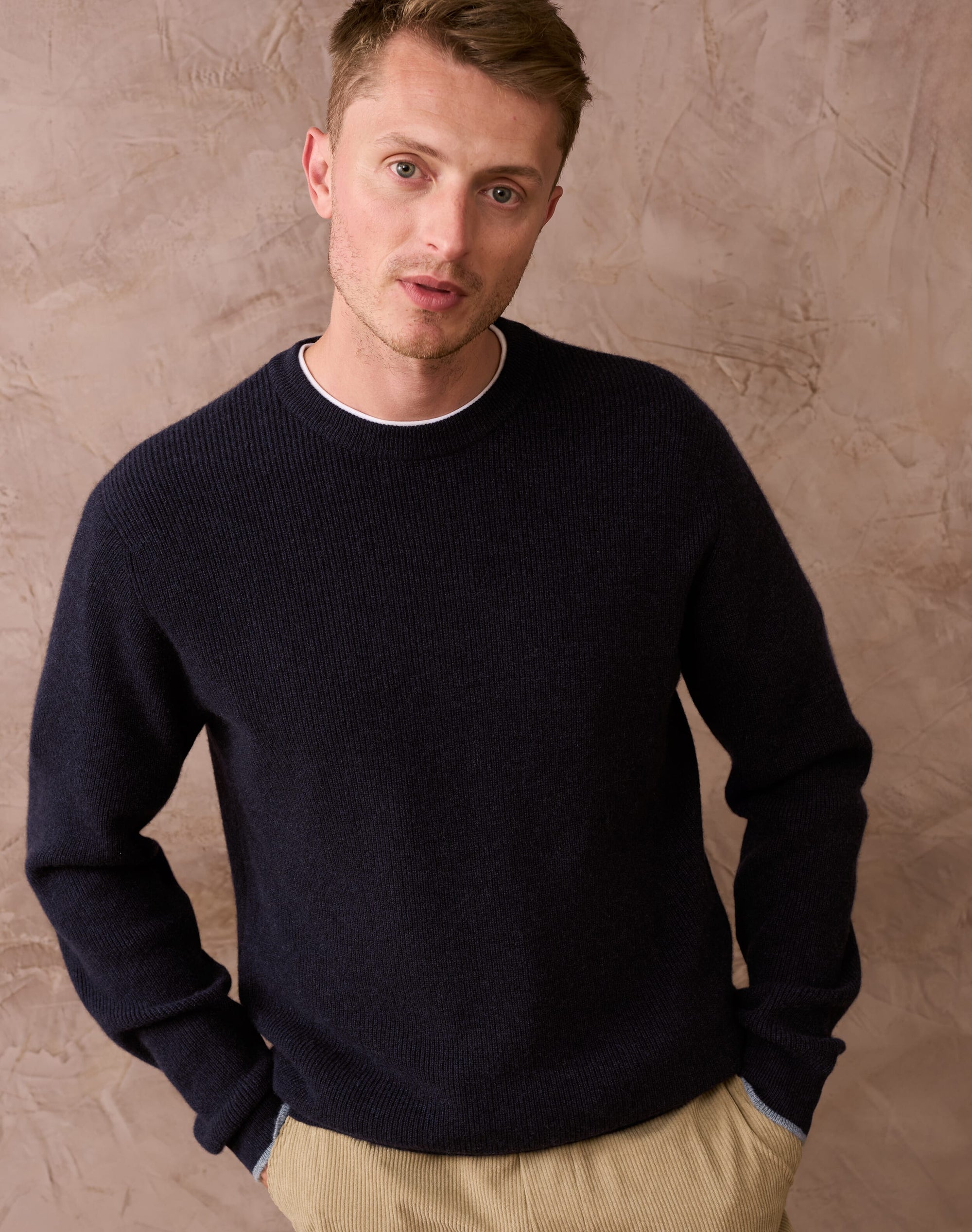 Cashmere Ribbed Jumper