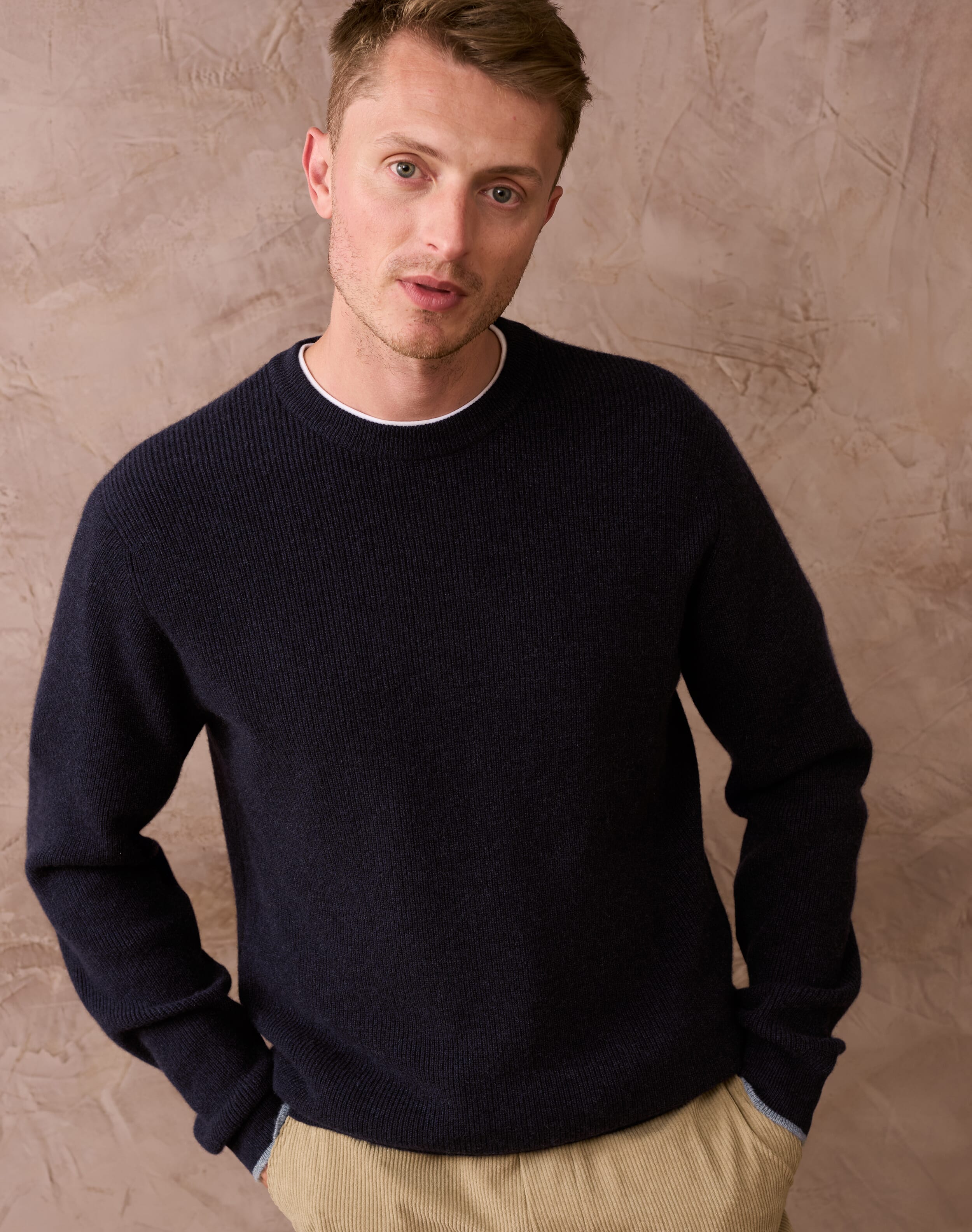 Cashmere Ribbed Jumper