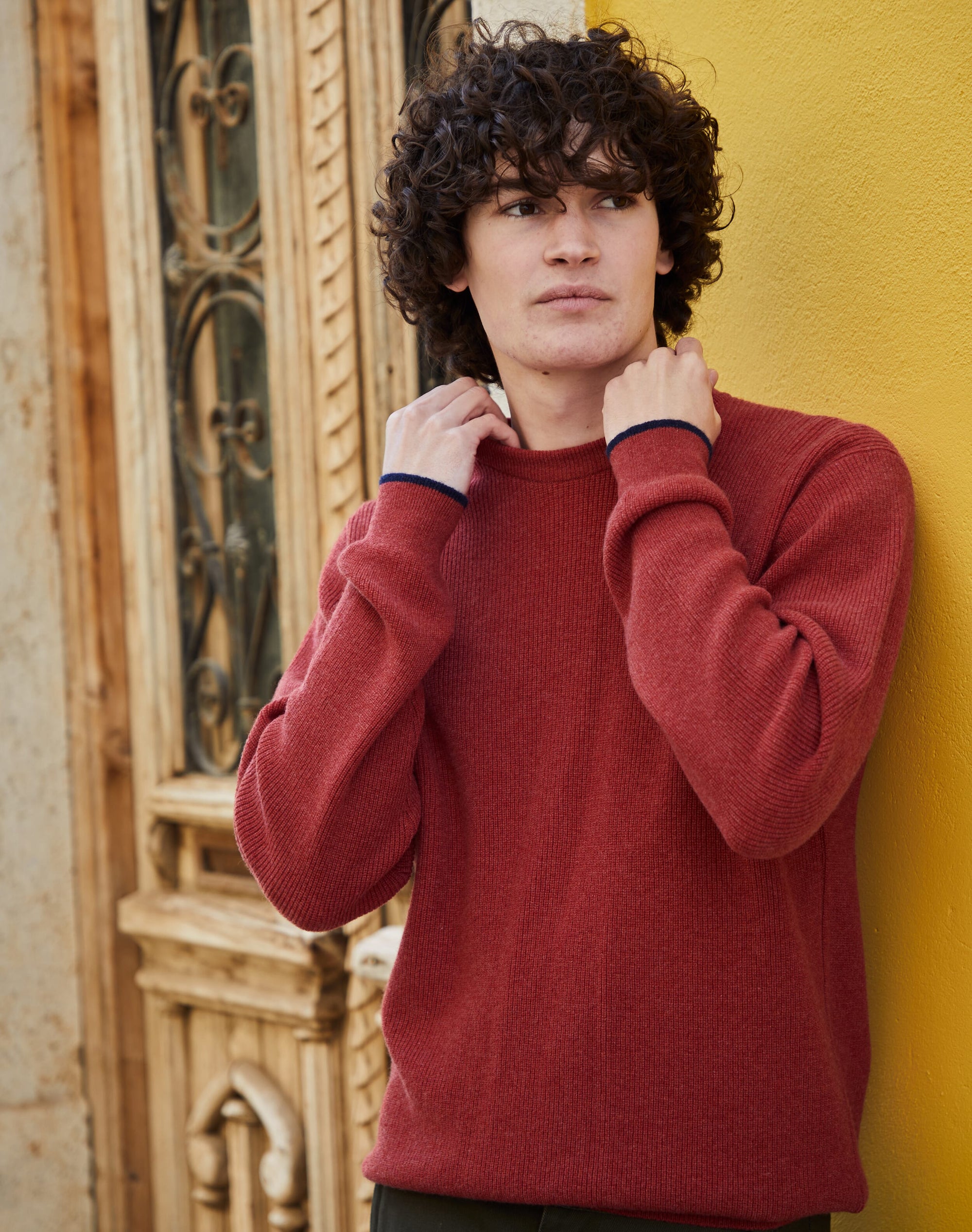 Cashmere Ribbed Jumper