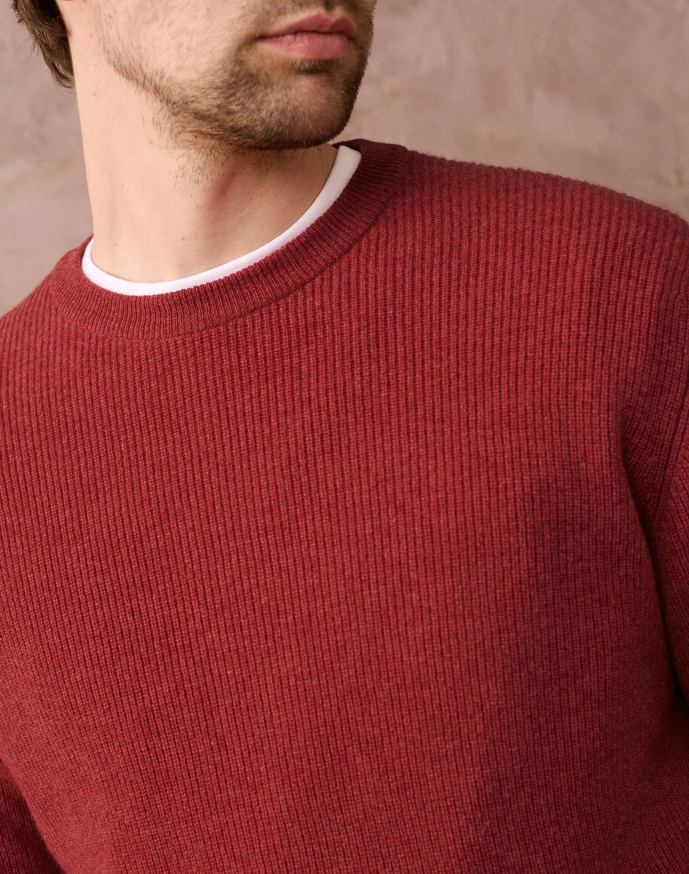 Cashmere Ribbed Jumper