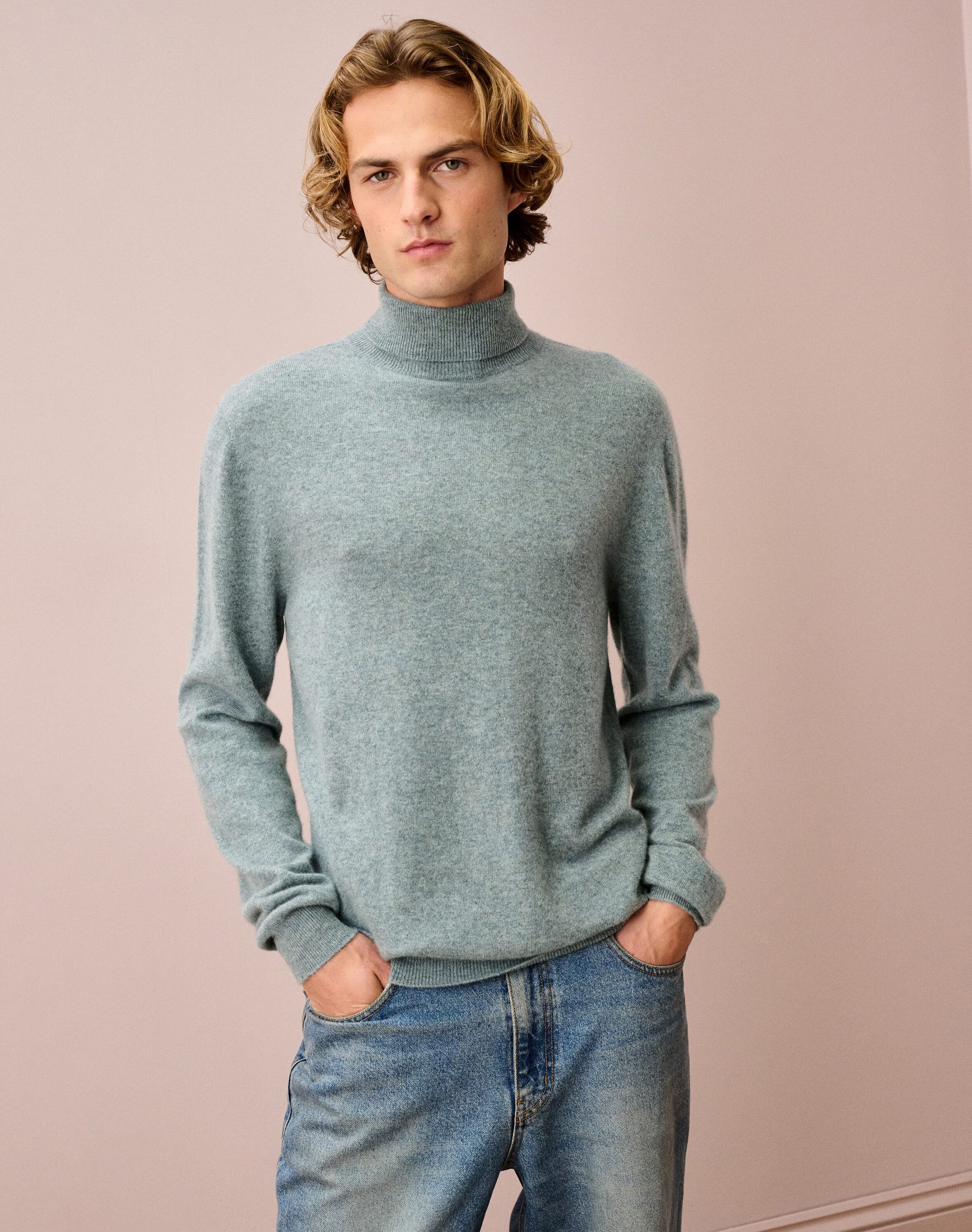 Cashmere Polo Neck