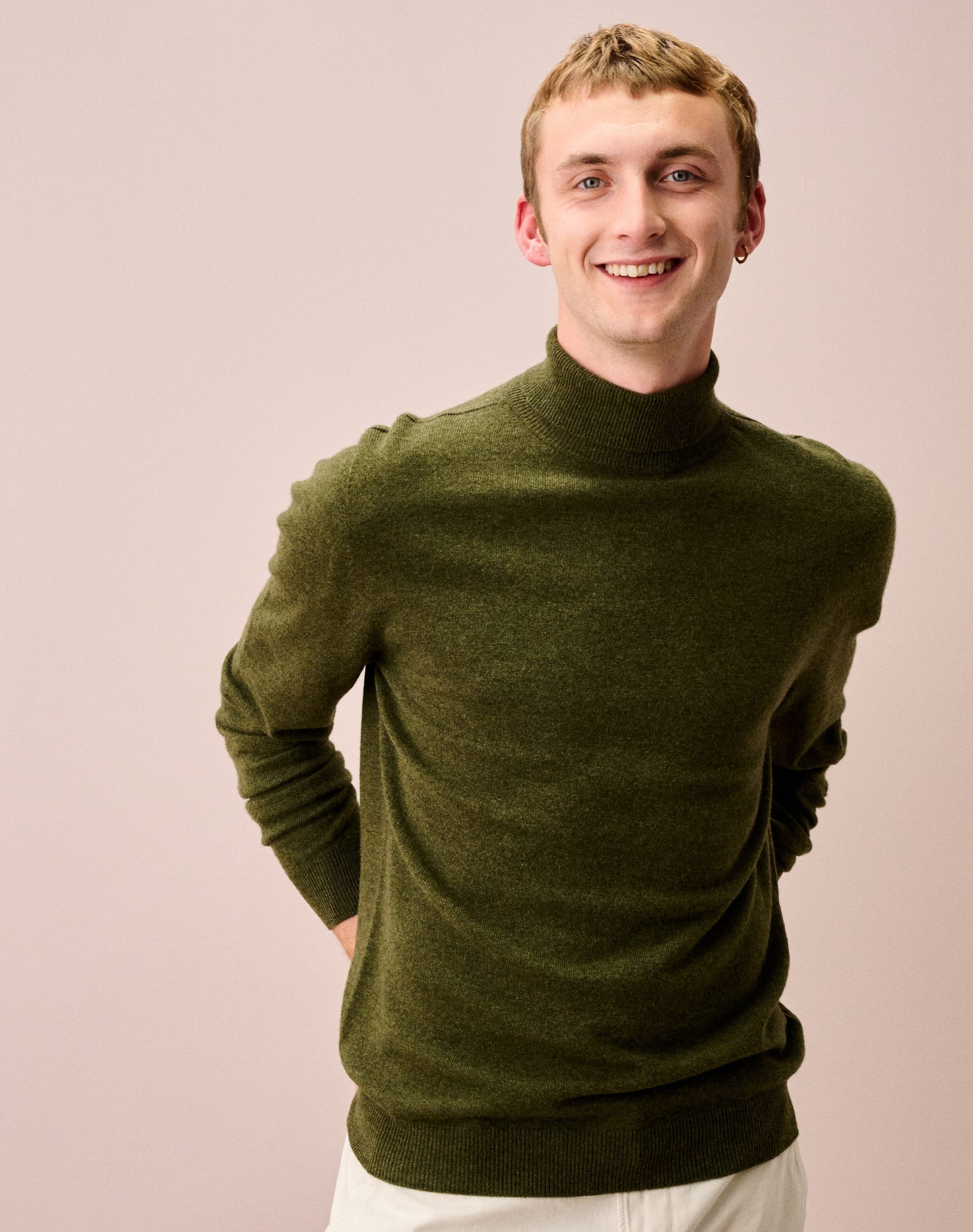 Cashmere Polo Neck