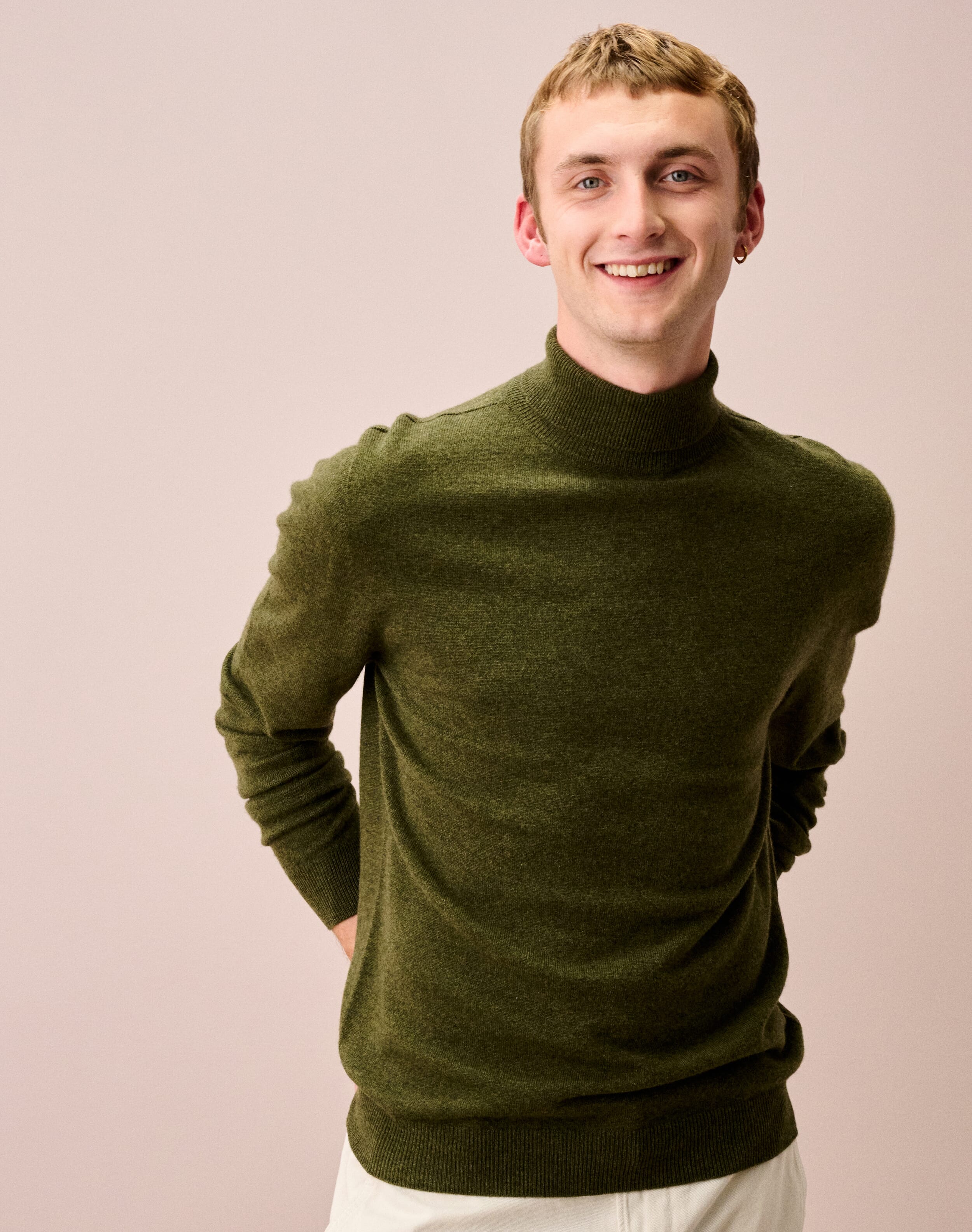Cashmere Polo Neck