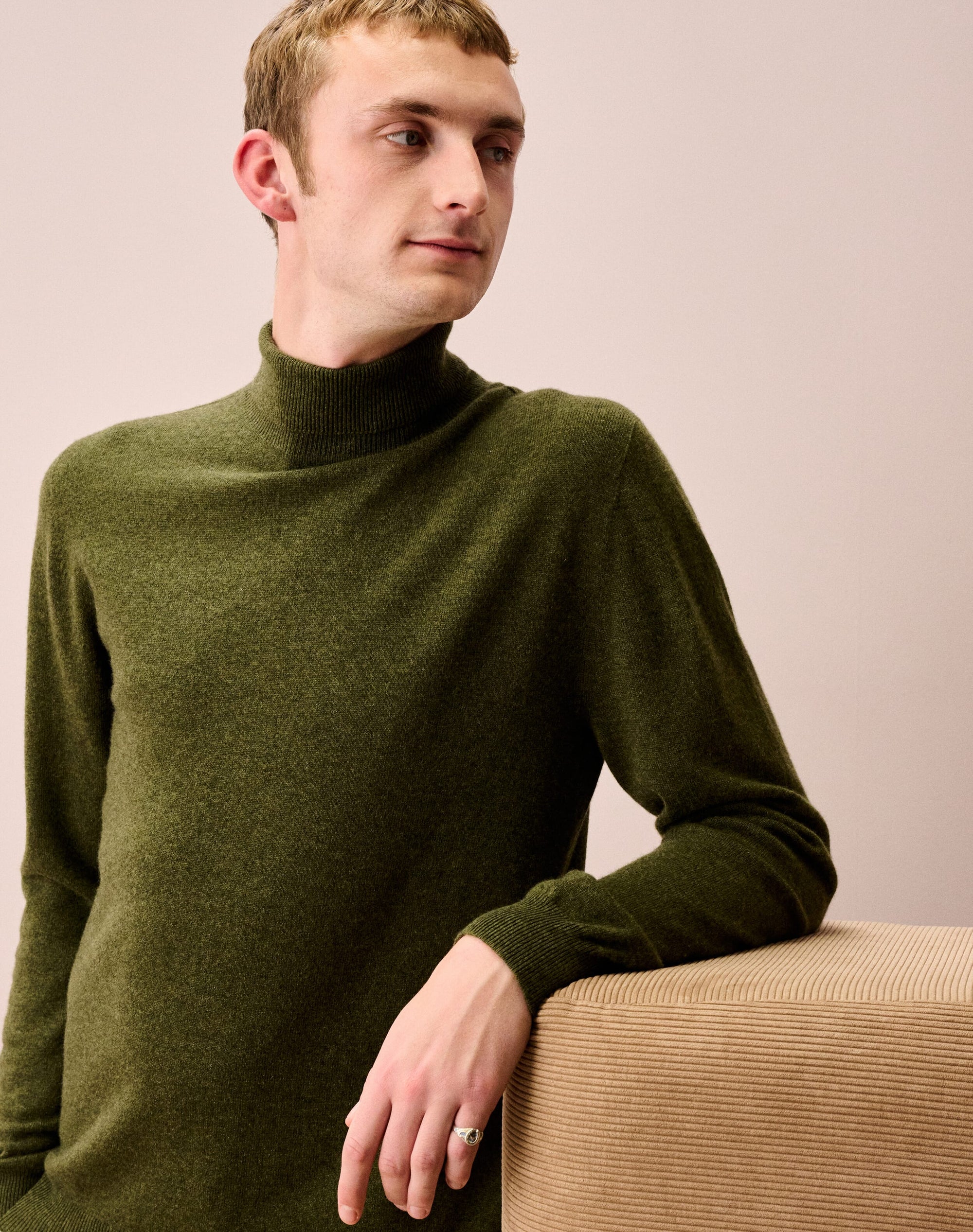 Cashmere Polo Neck