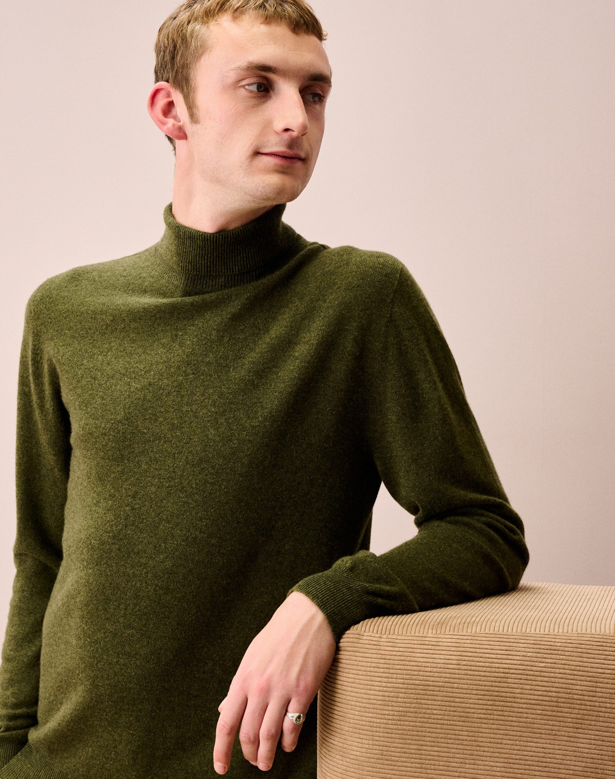 Cashmere Polo Neck