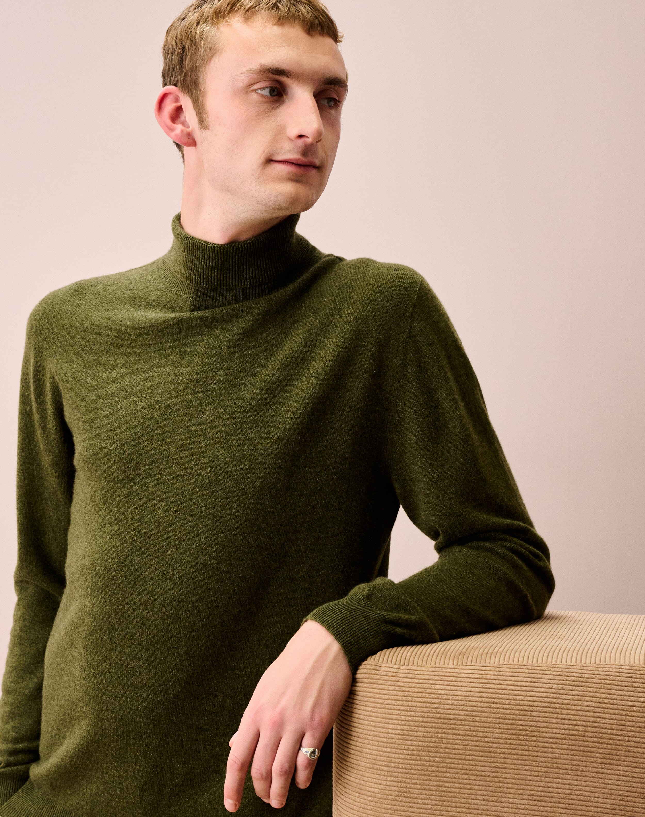 Cashmere Polo Neck