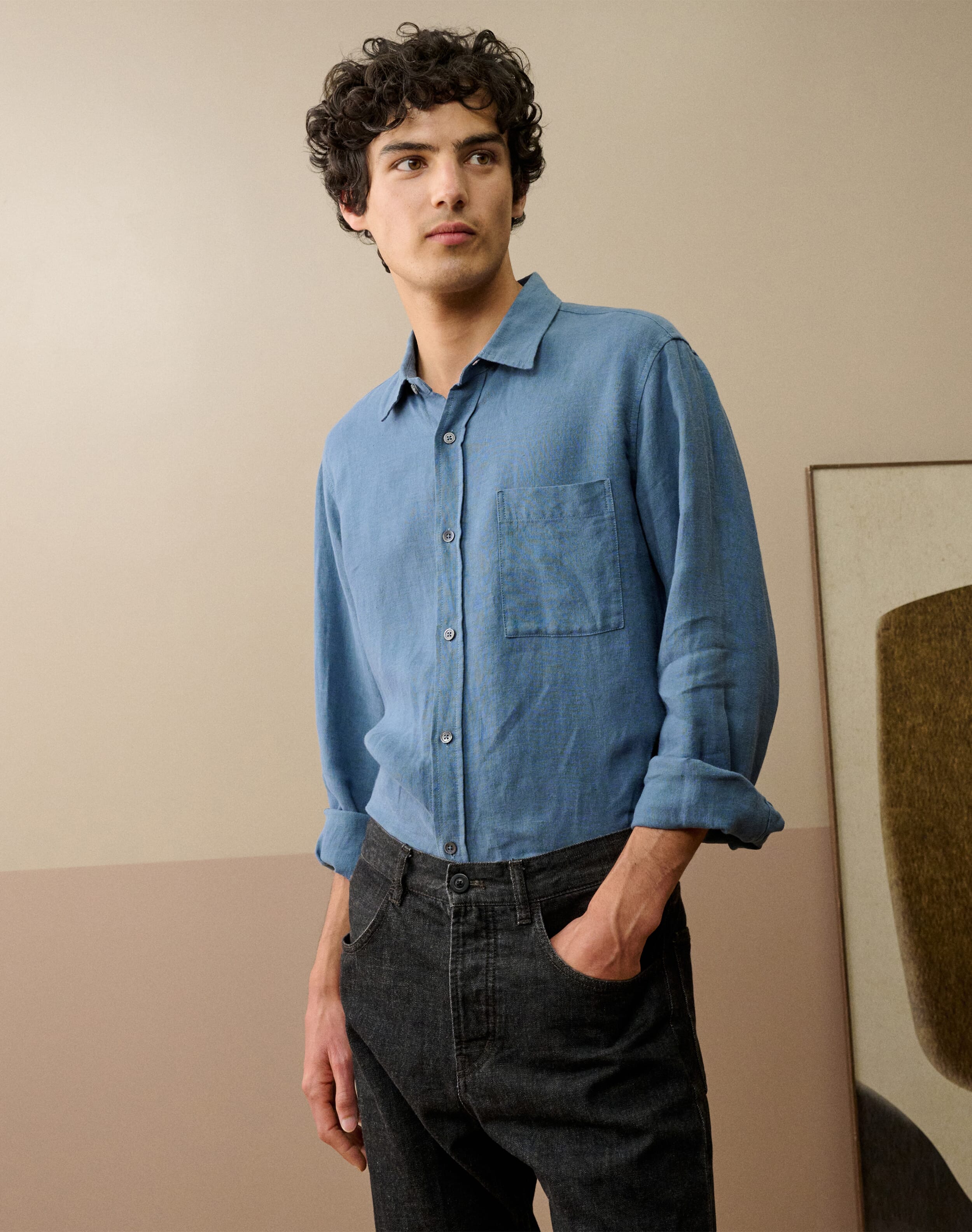 Laundered Linen Shirt