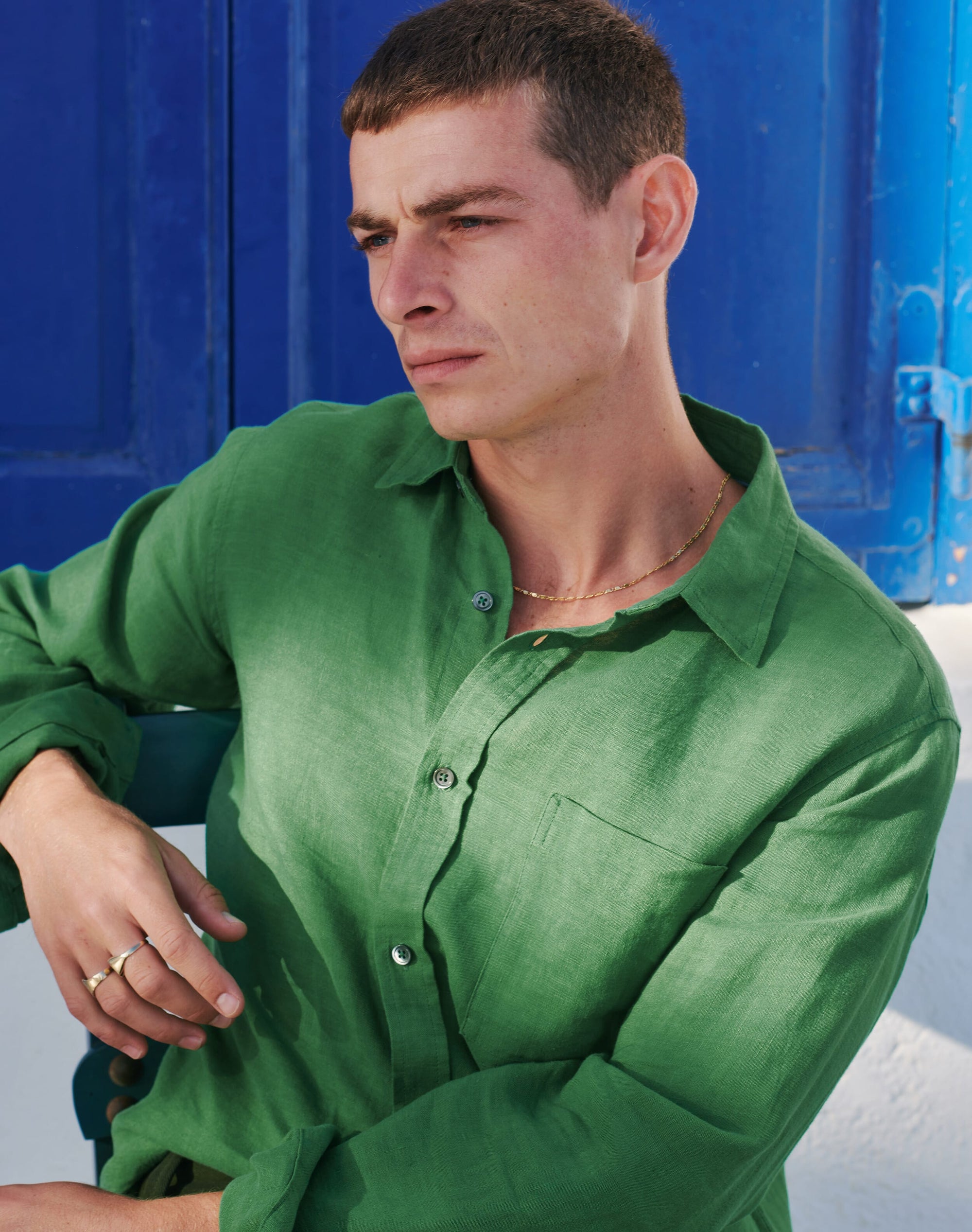 Laundered Linen Shirt