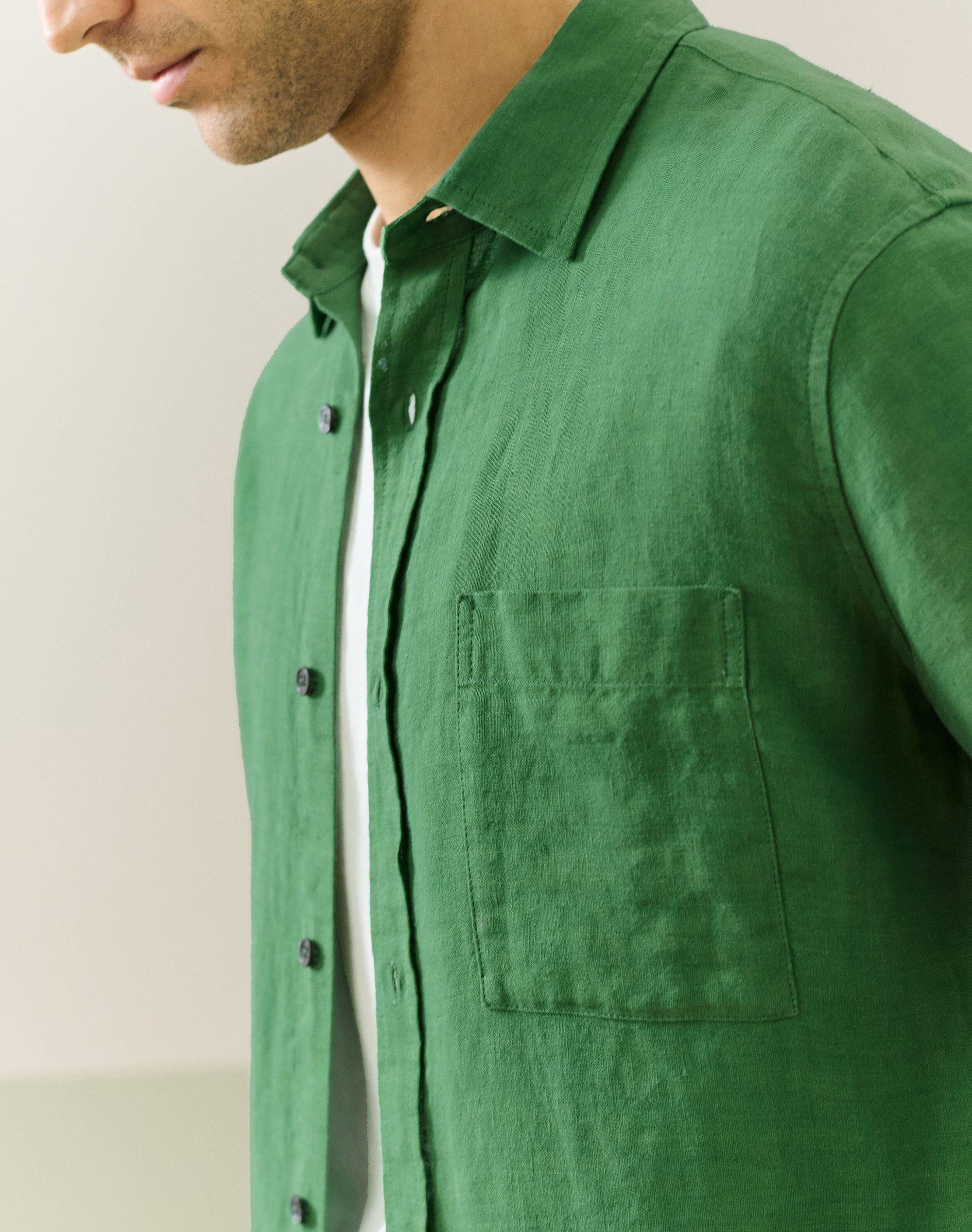Laundered Linen Shirt