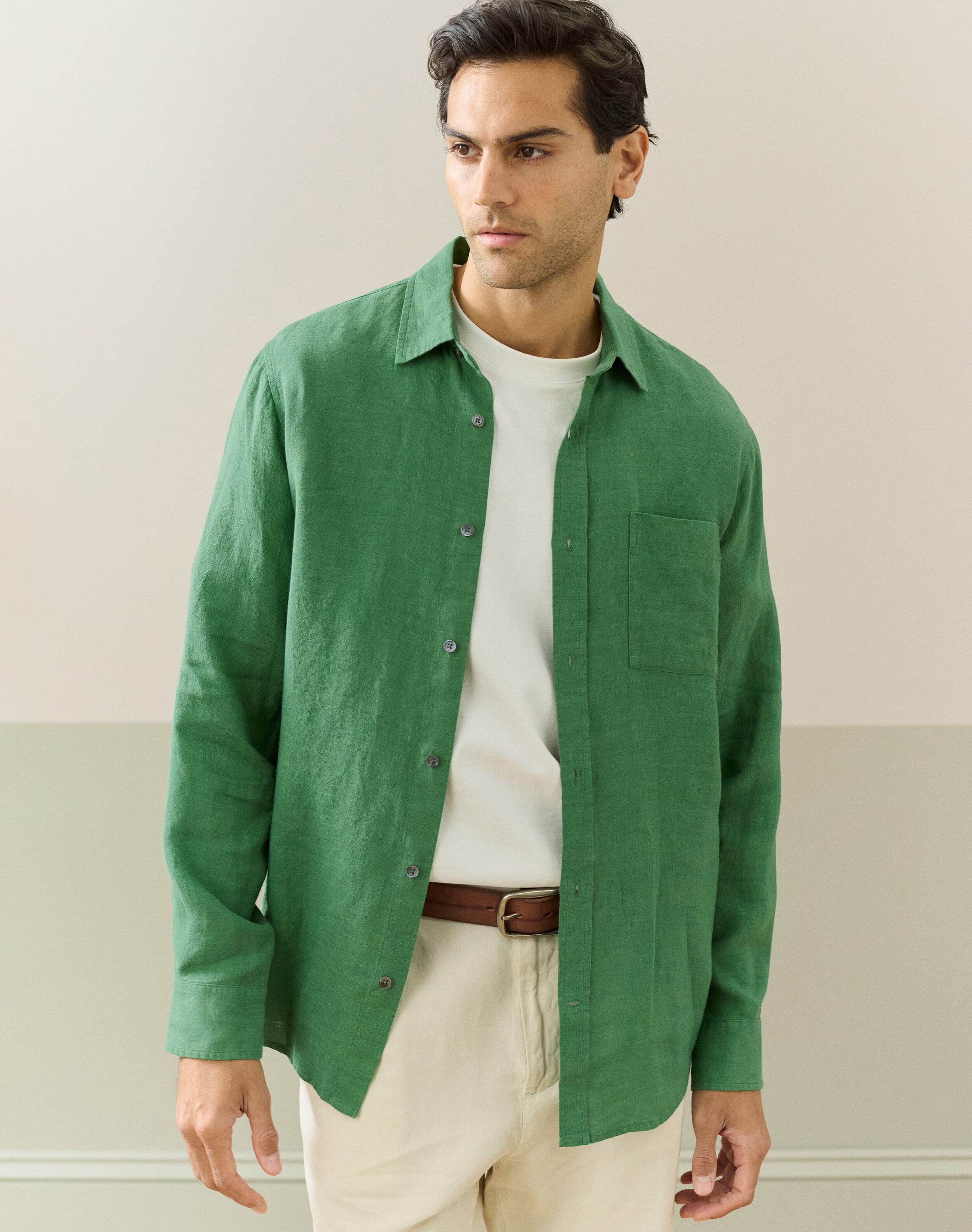 Laundered Linen Shirt