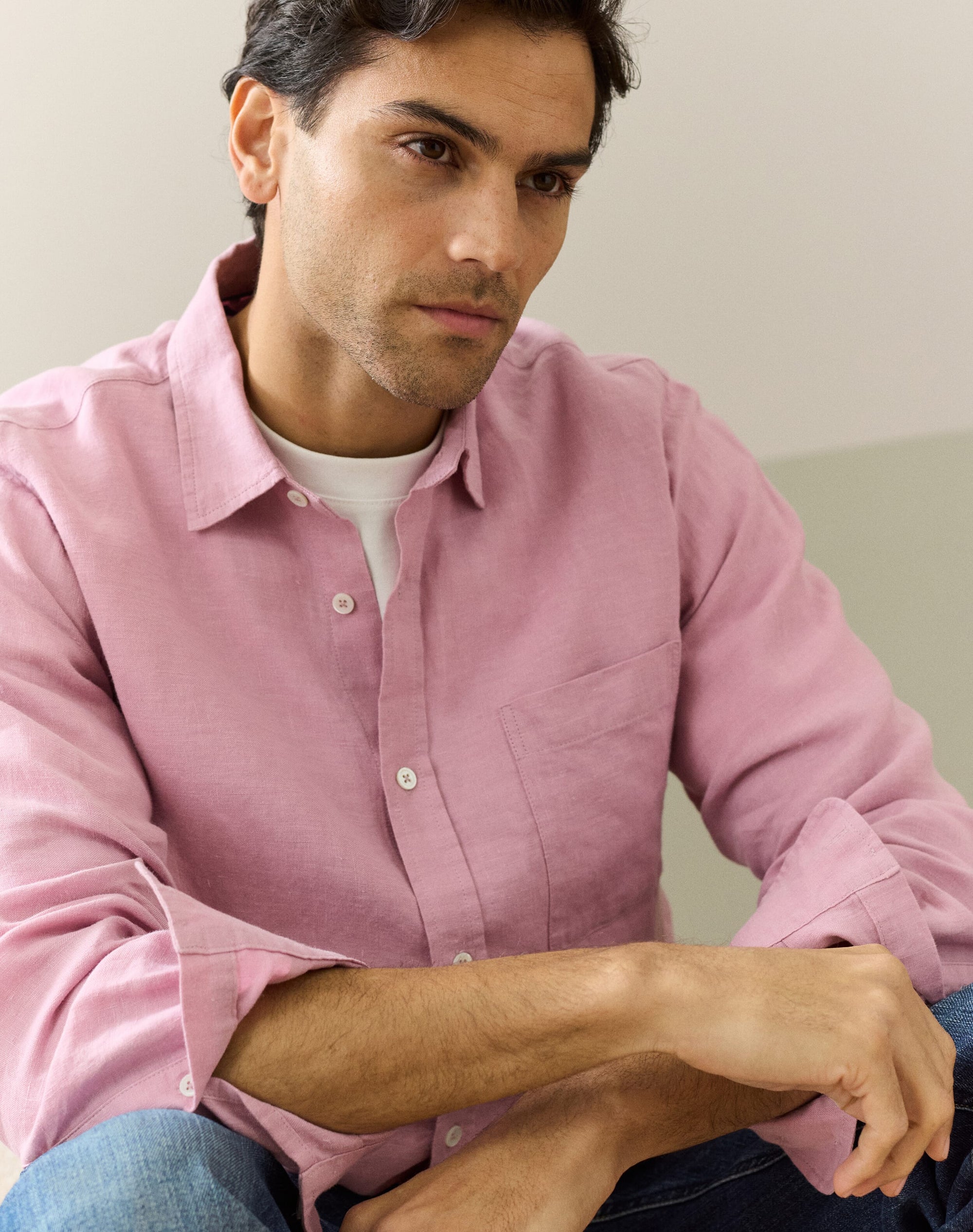 Laundered Linen Shirt