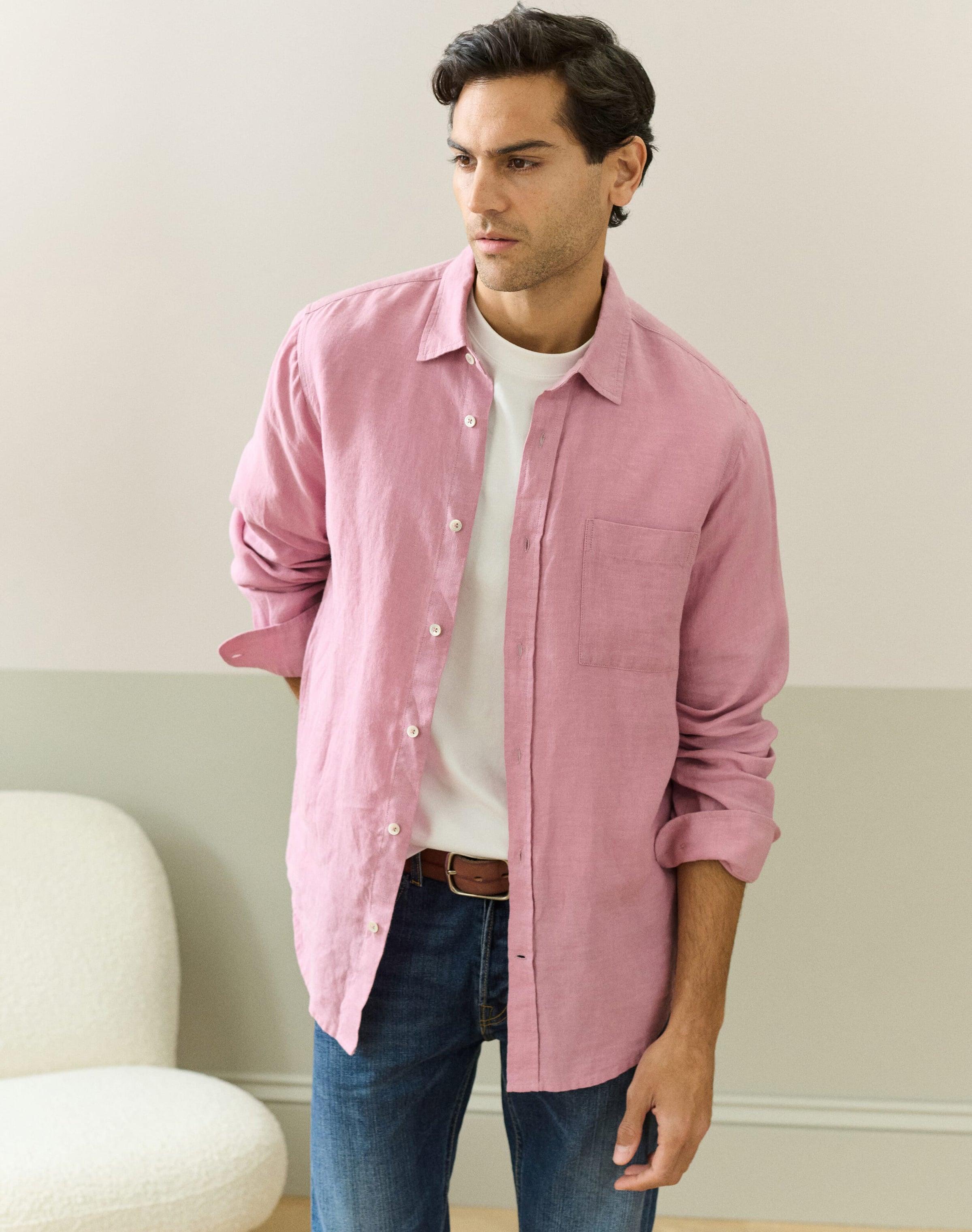 Laundered Linen Shirt