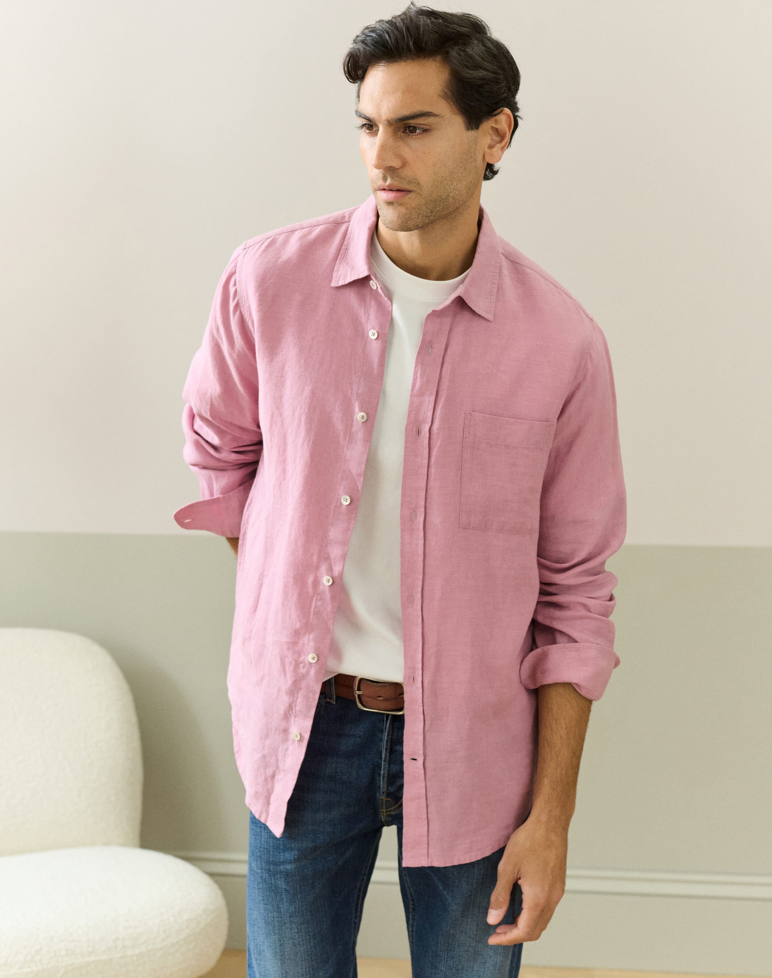 Laundered Linen Shirt