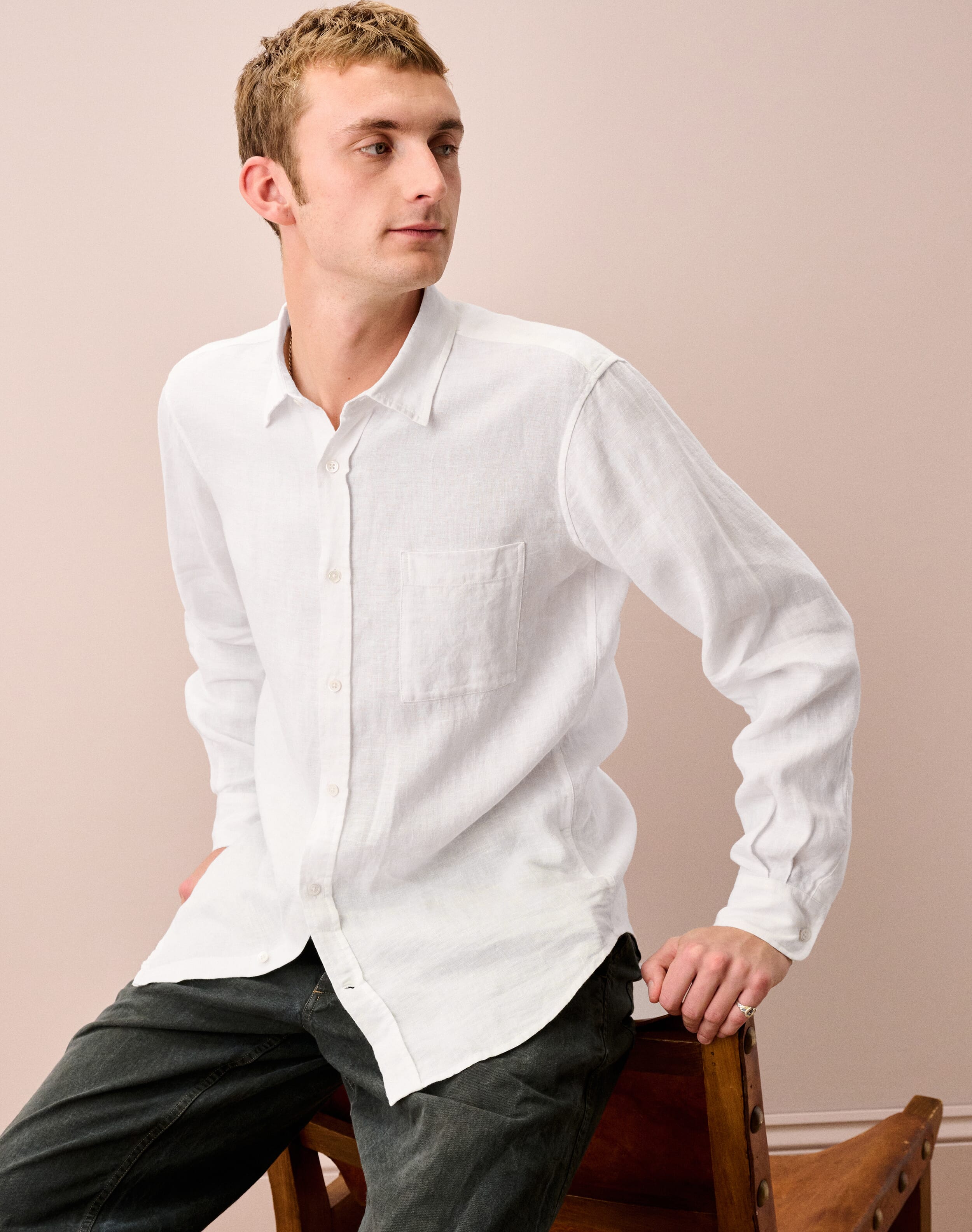 Laundered Linen Shirt