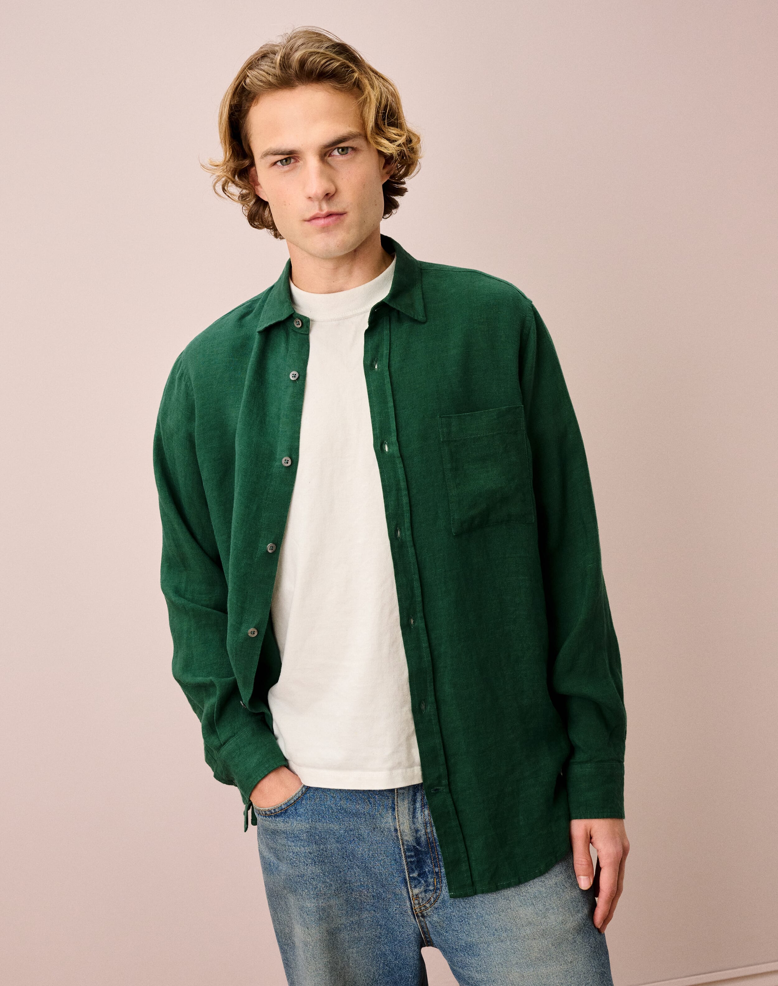 Laundered Linen Shirt