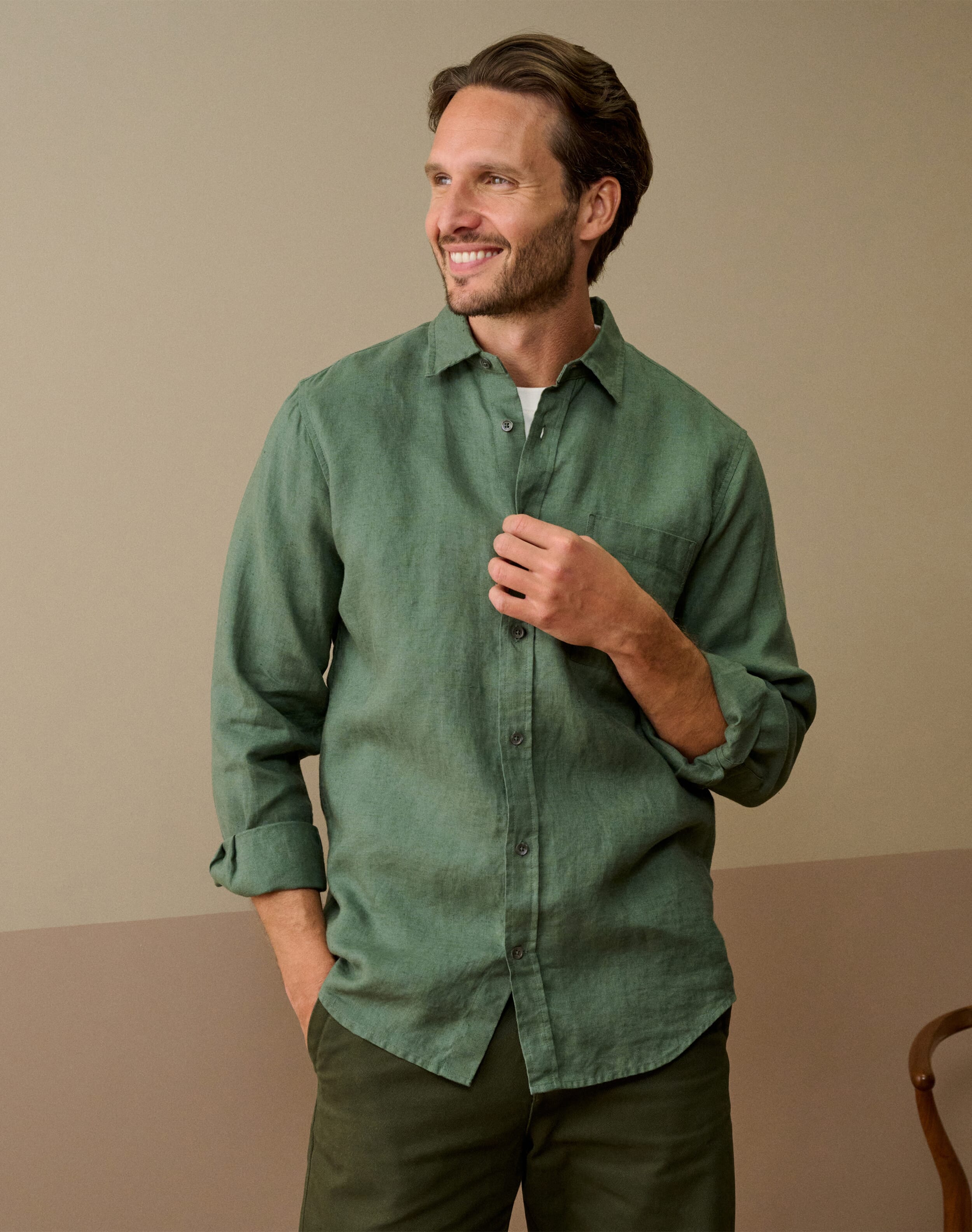 Laundered Linen Shirt