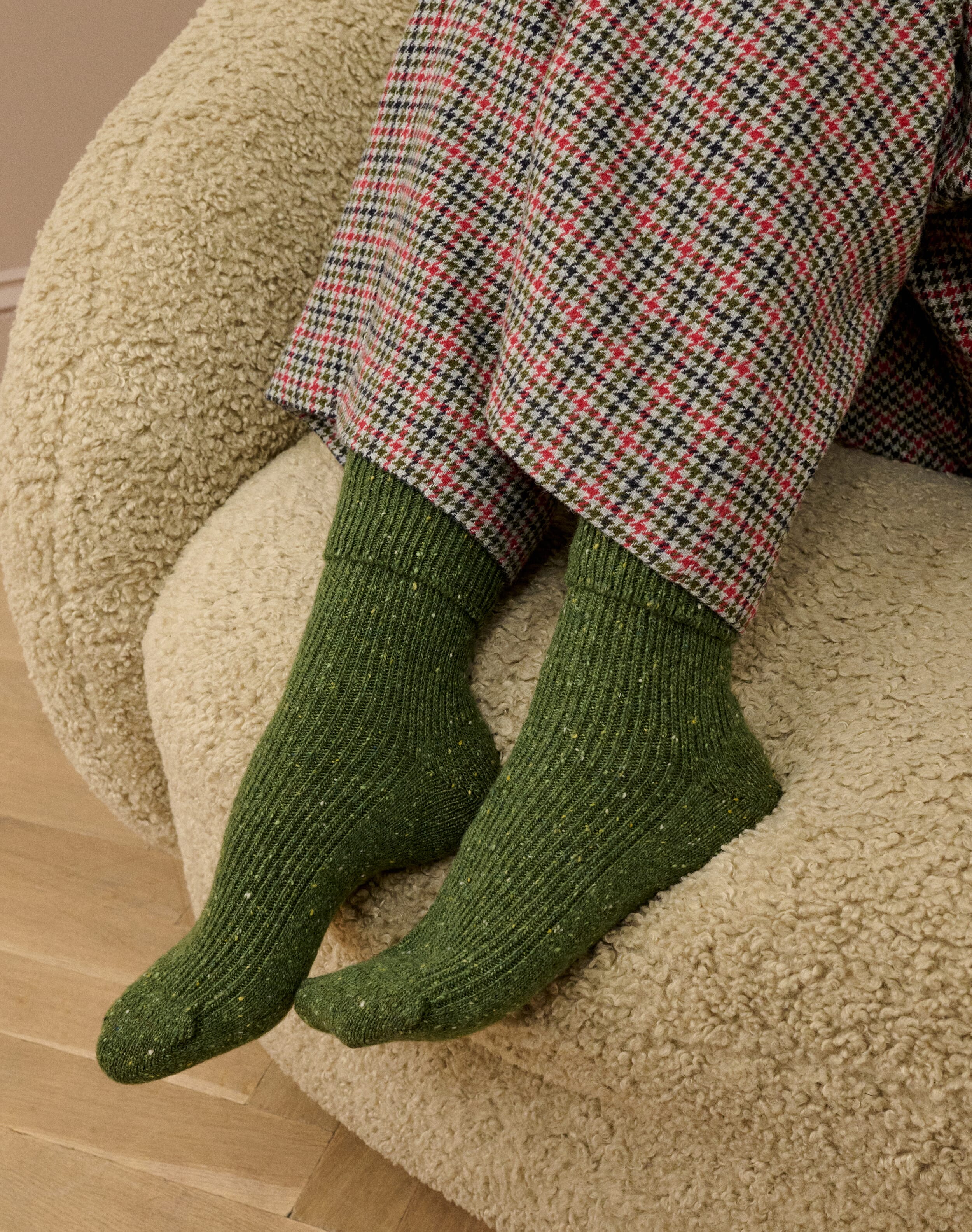 Women's Cashmere Donegal Socks