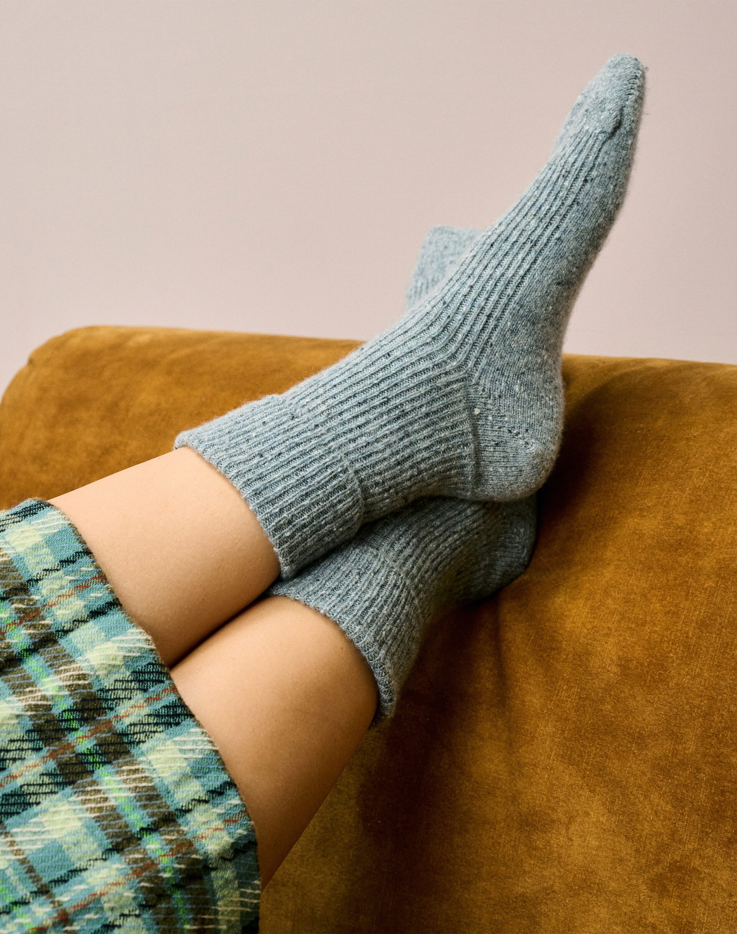 Women's Cashmere Donegal Socks