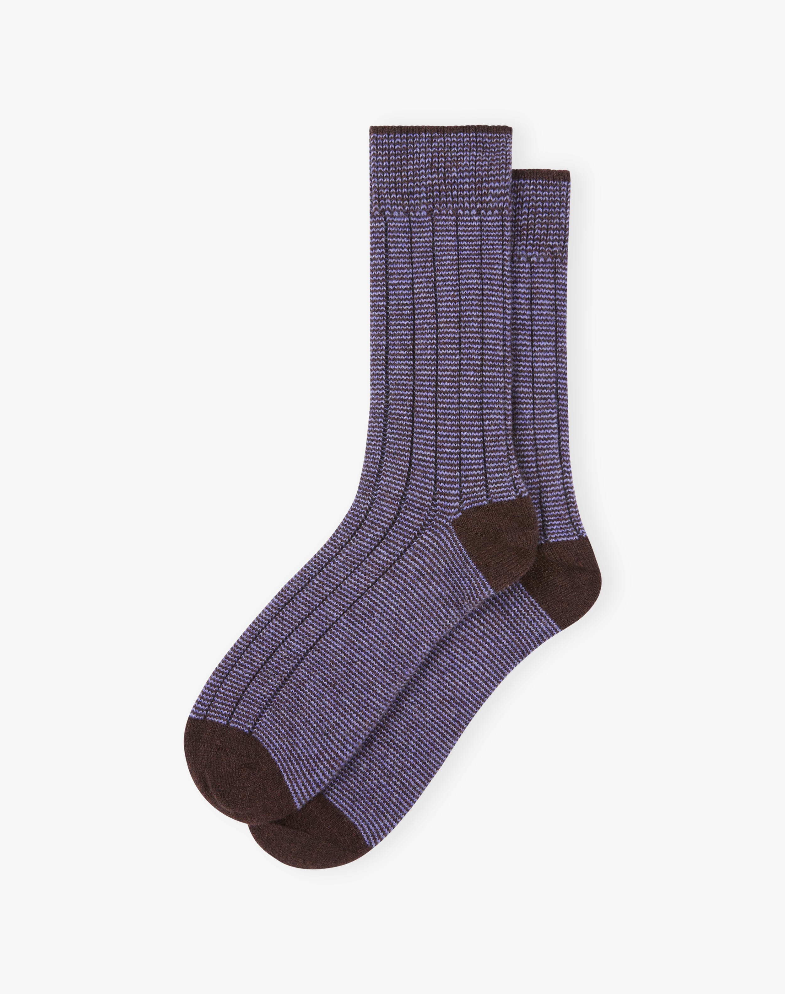 Women's Cashmere Stripy Socks