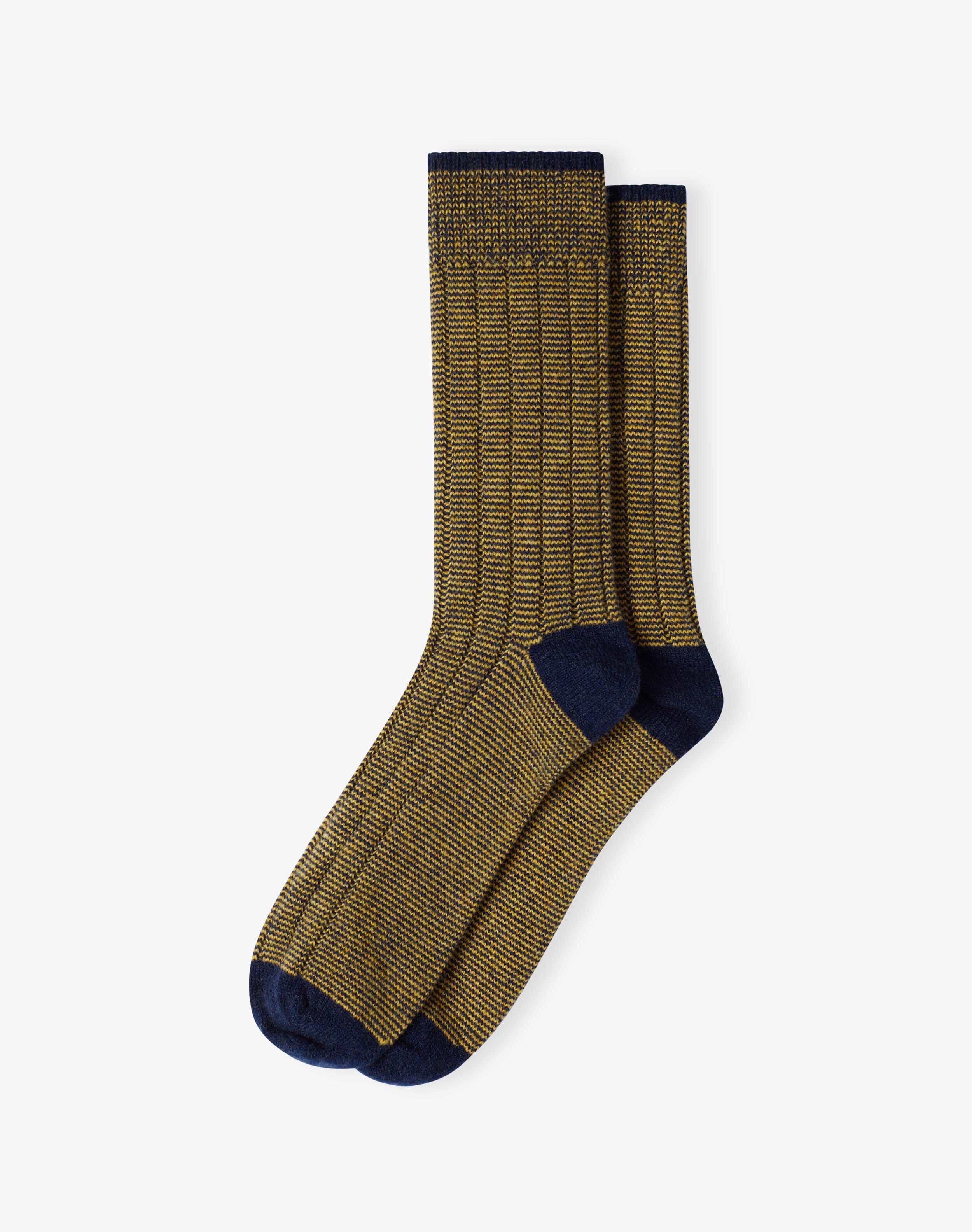 Women's Cashmere Stripy Socks