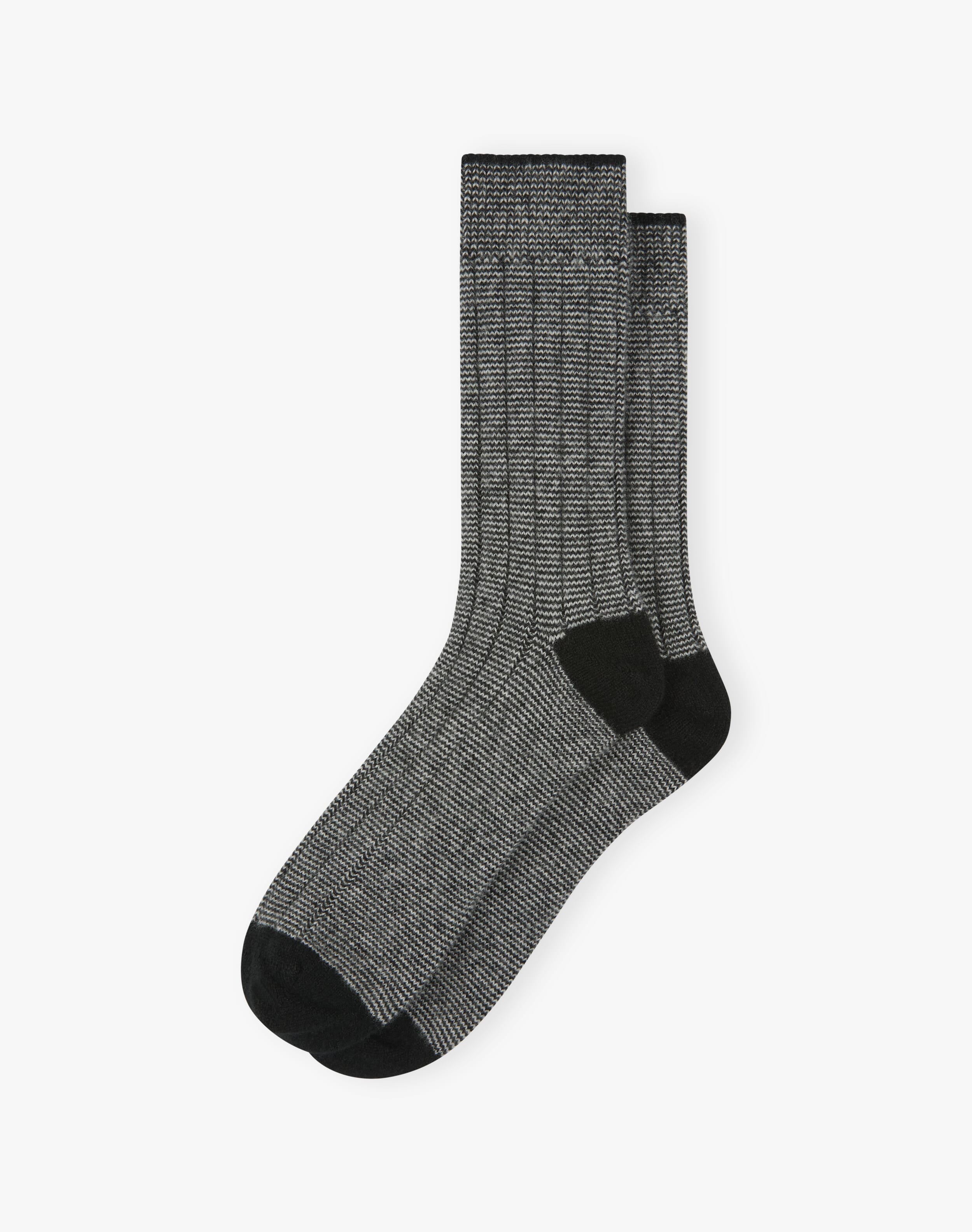Women's Cashmere Stripy Socks