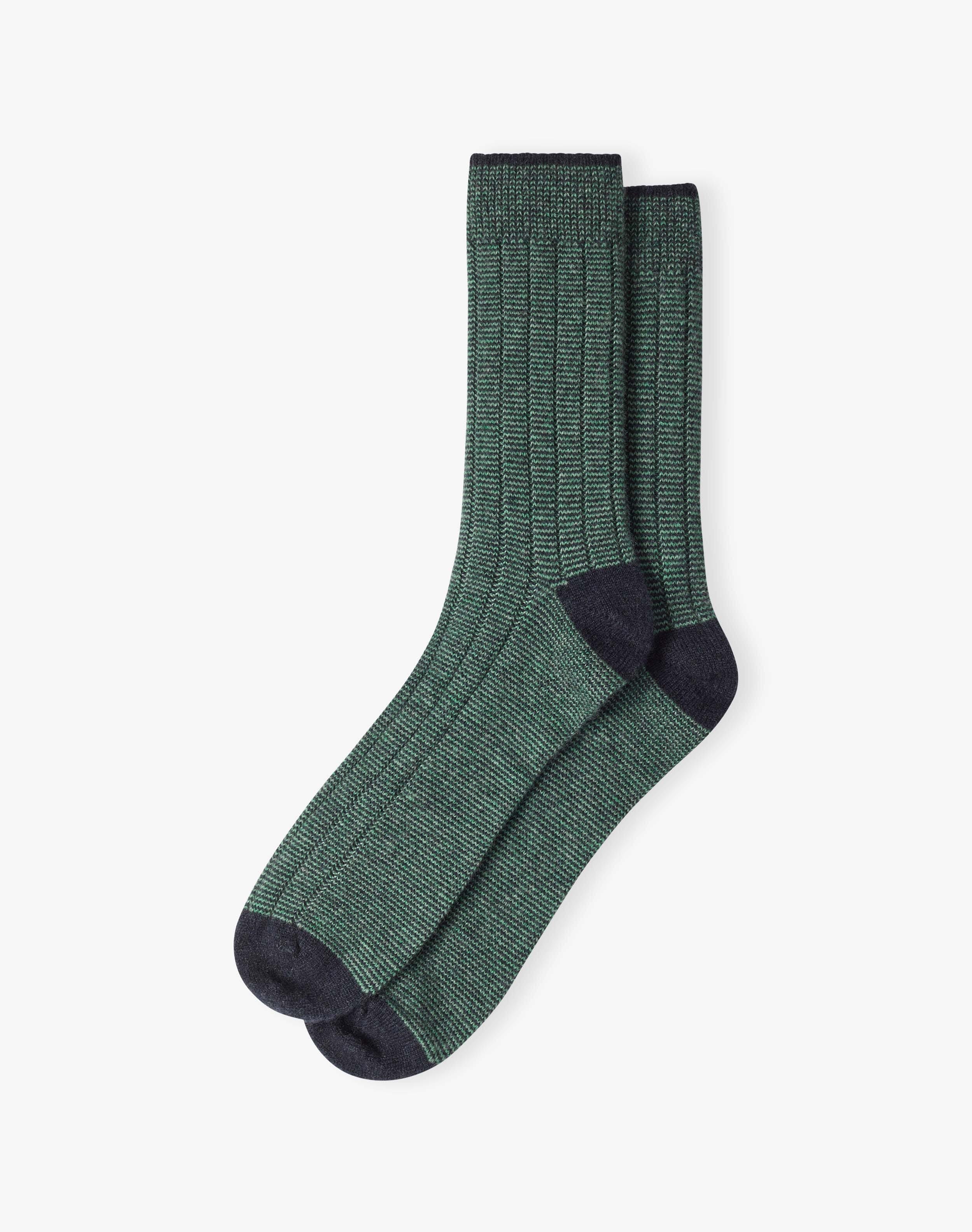 Men's Cashmere Stripy Socks