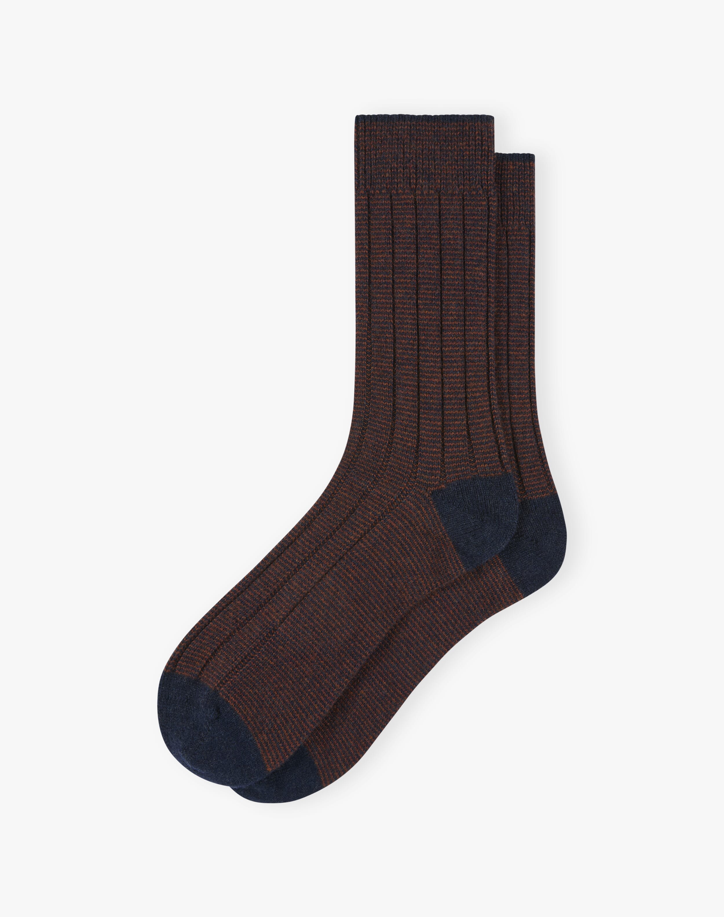 Men's Cashmere Stripy Socks
