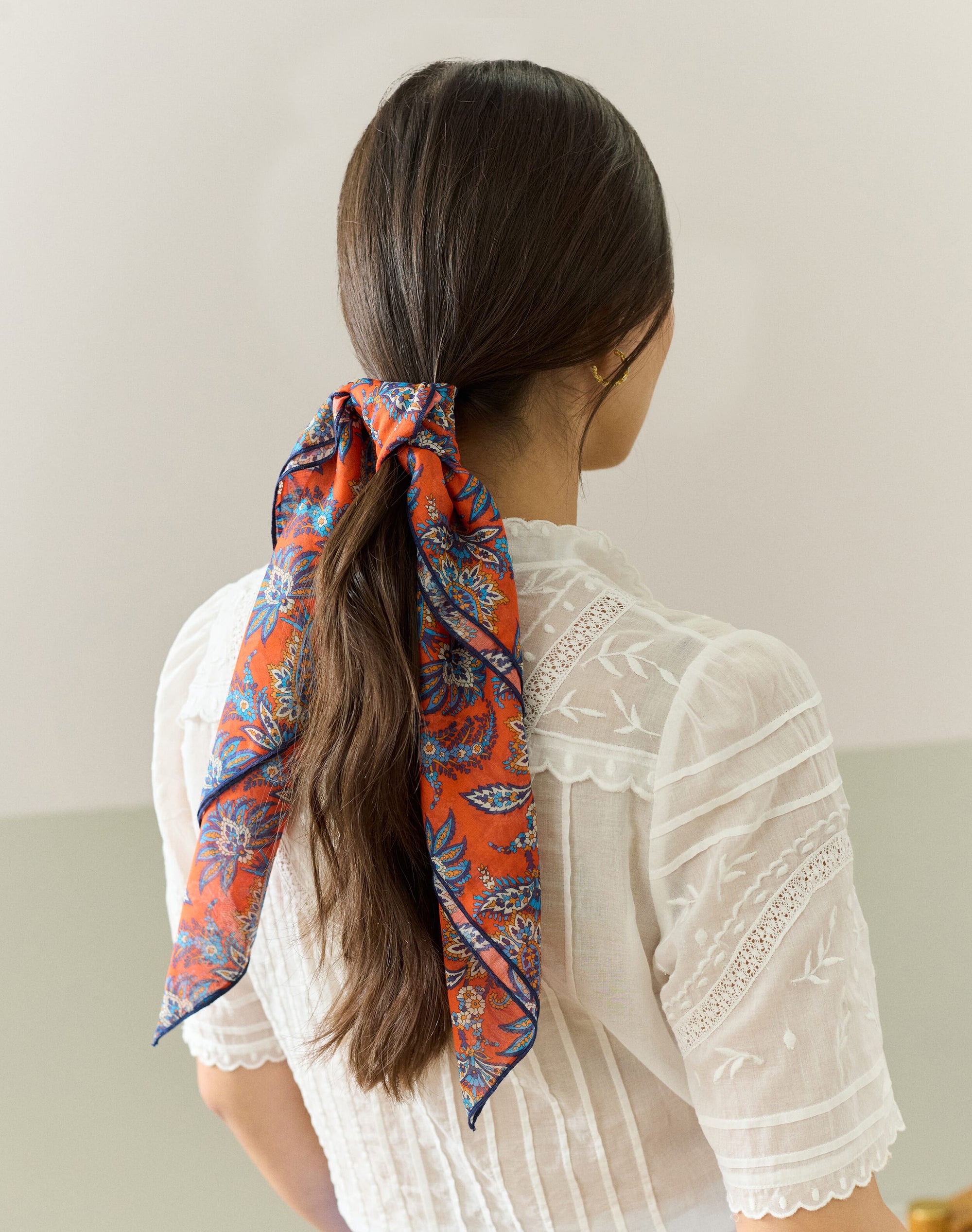 Liberty Print Cotton Chiffon Square