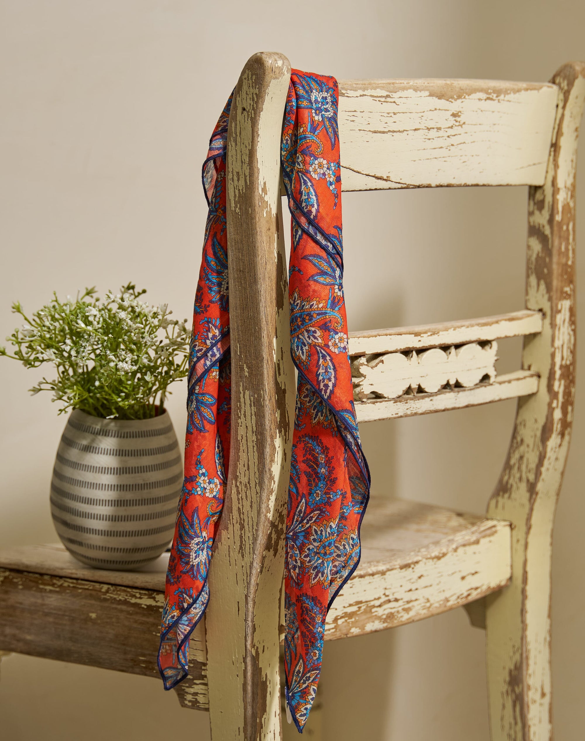 Liberty Print Cotton Chiffon Square