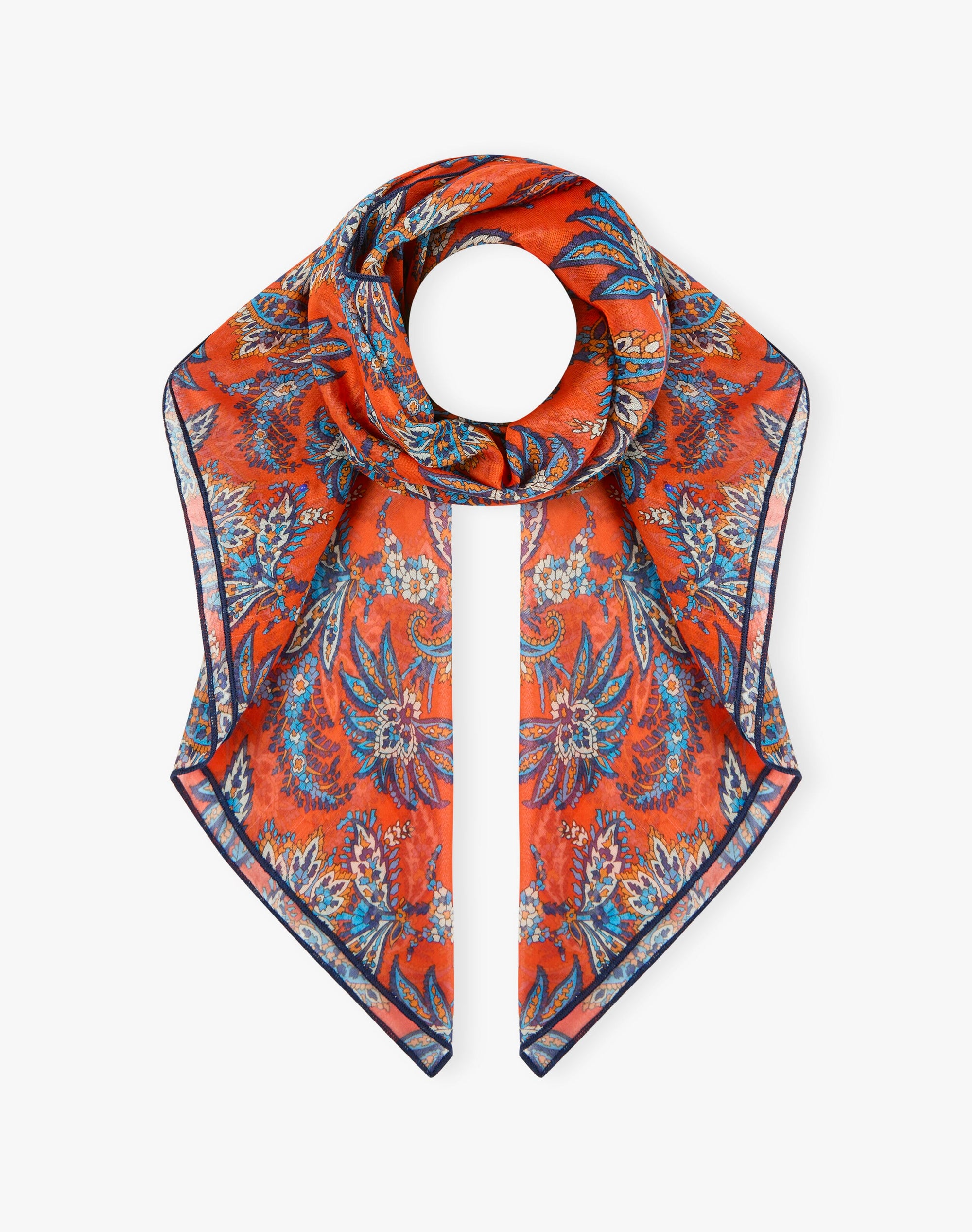 Liberty Print Cotton Chiffon Square