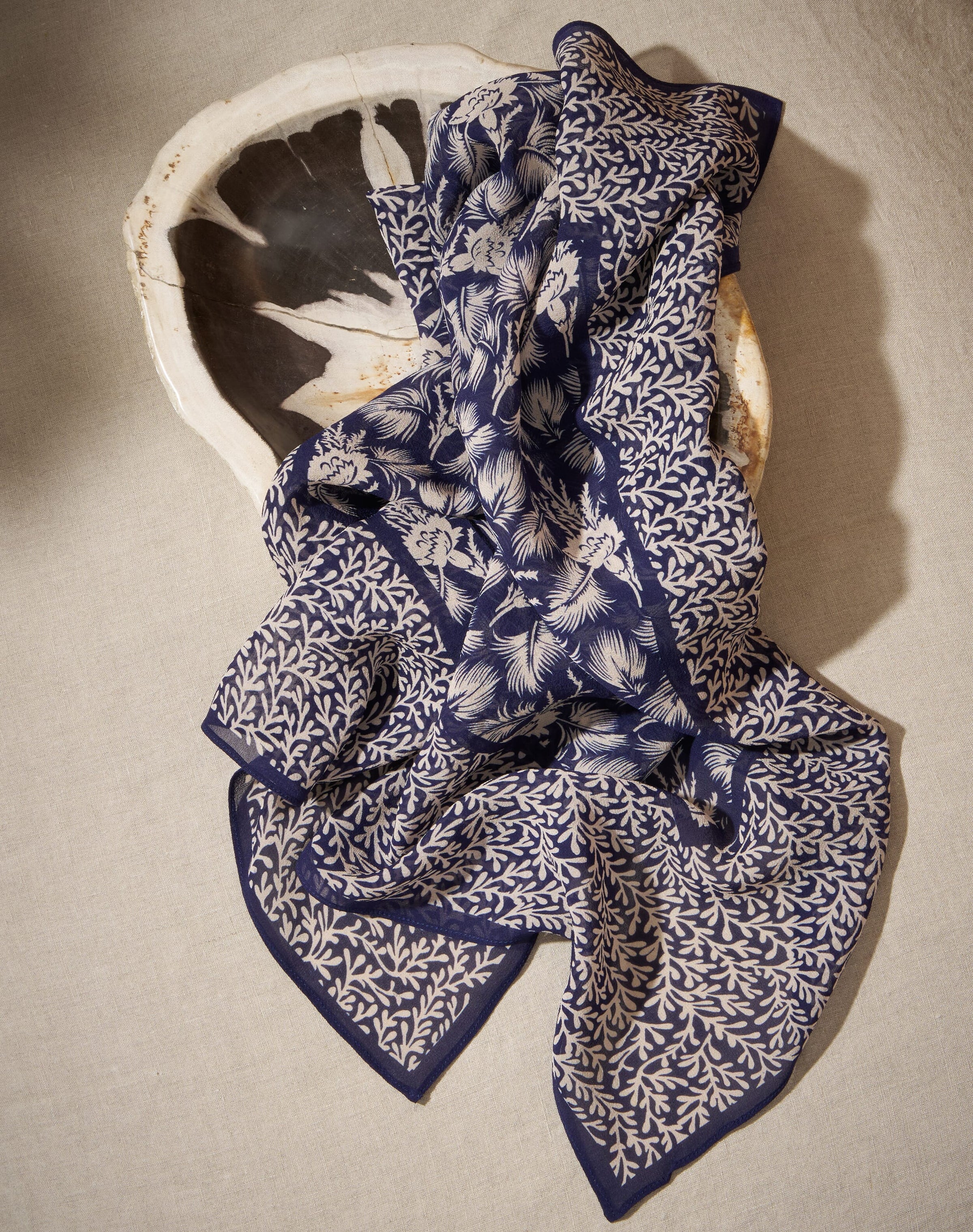Silk Patchwork Square