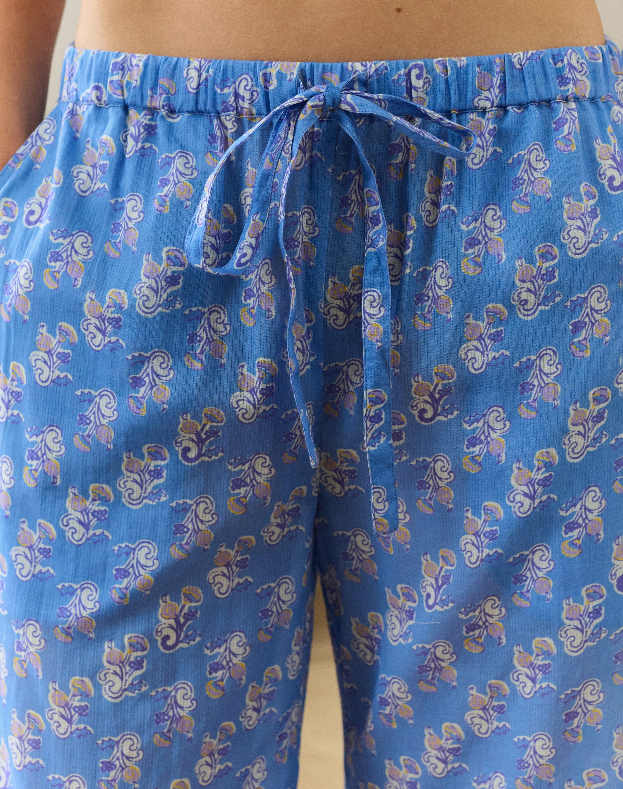 Organic Cotton Block Print Pyjamas