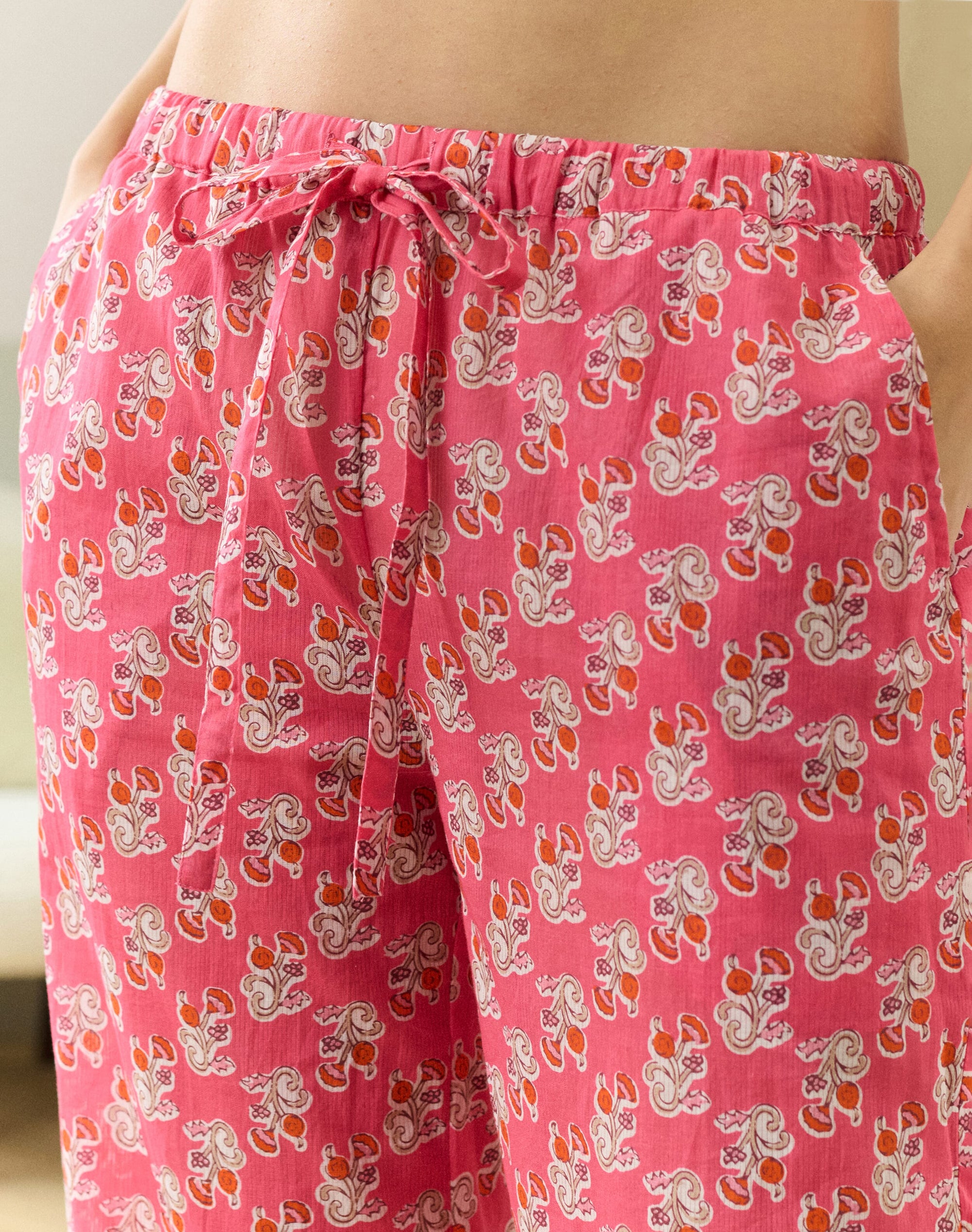 Organic Cotton Block Print Pyjamas