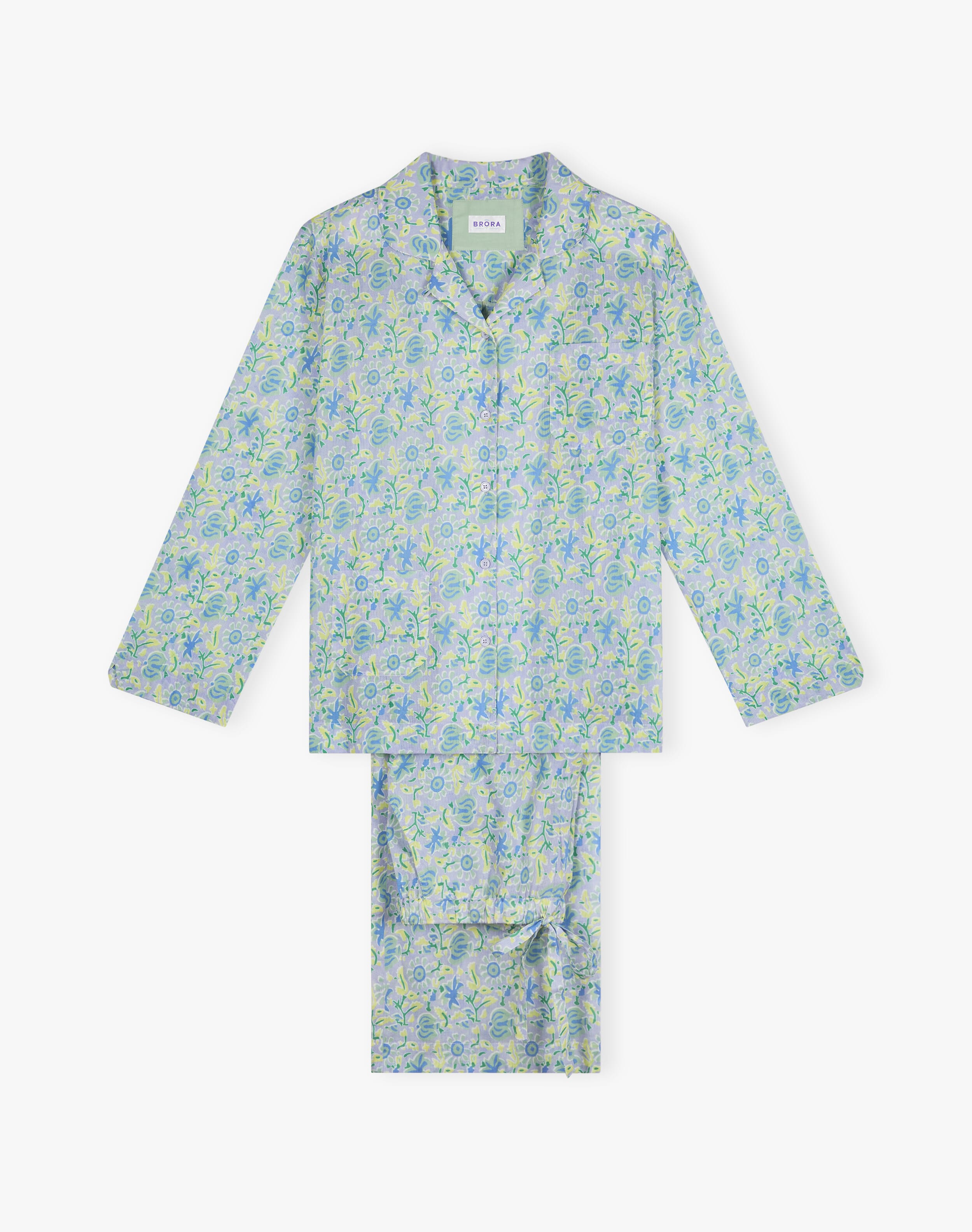Organic Cotton Botanical Print Pyjamas