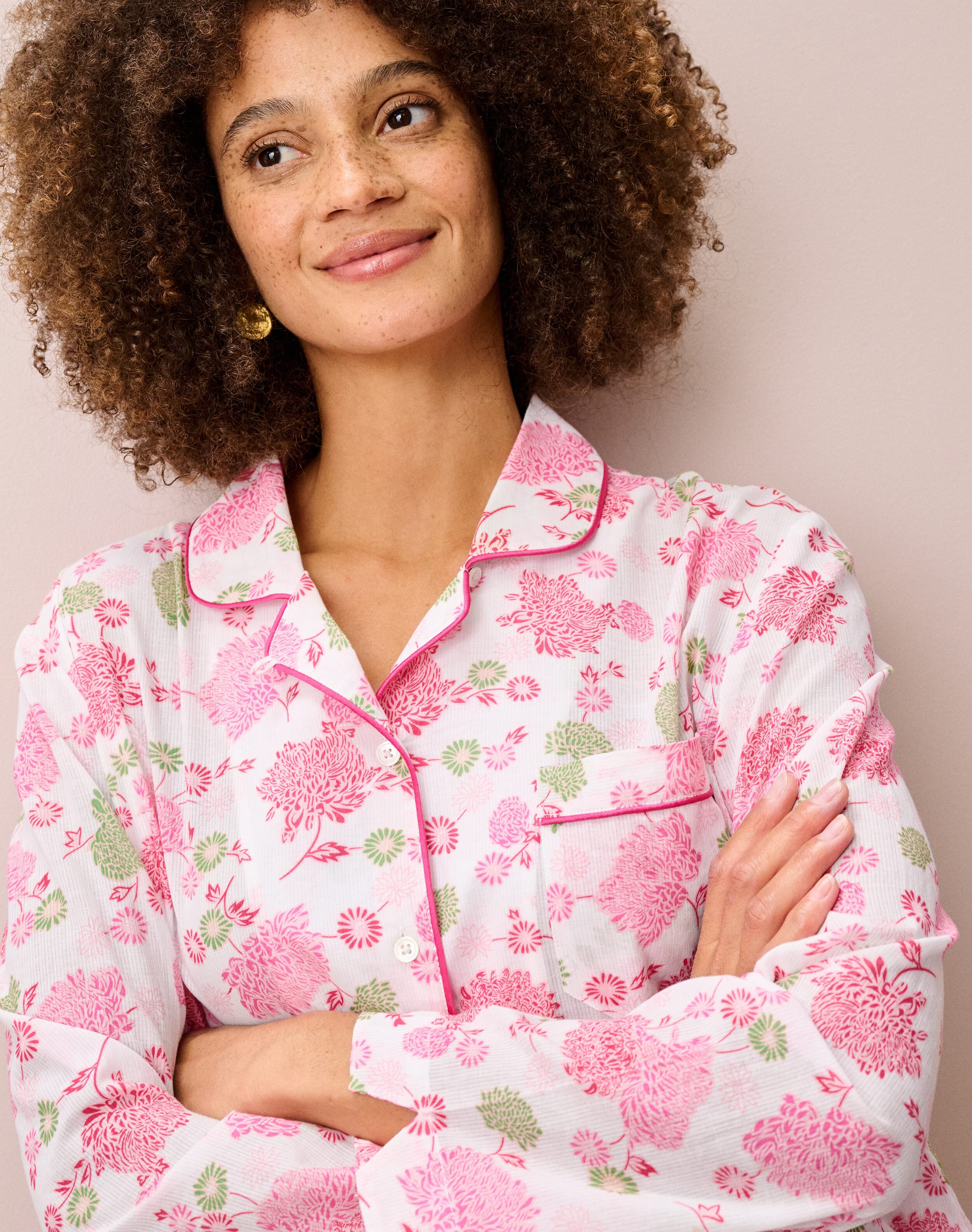 Organic Cotton Floral Print Pyjamas