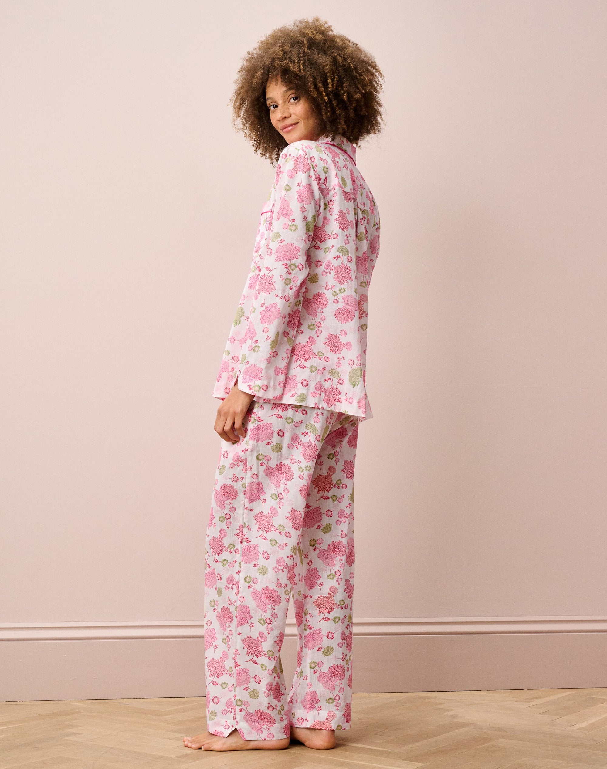 Organic Cotton Floral Print Pyjamas