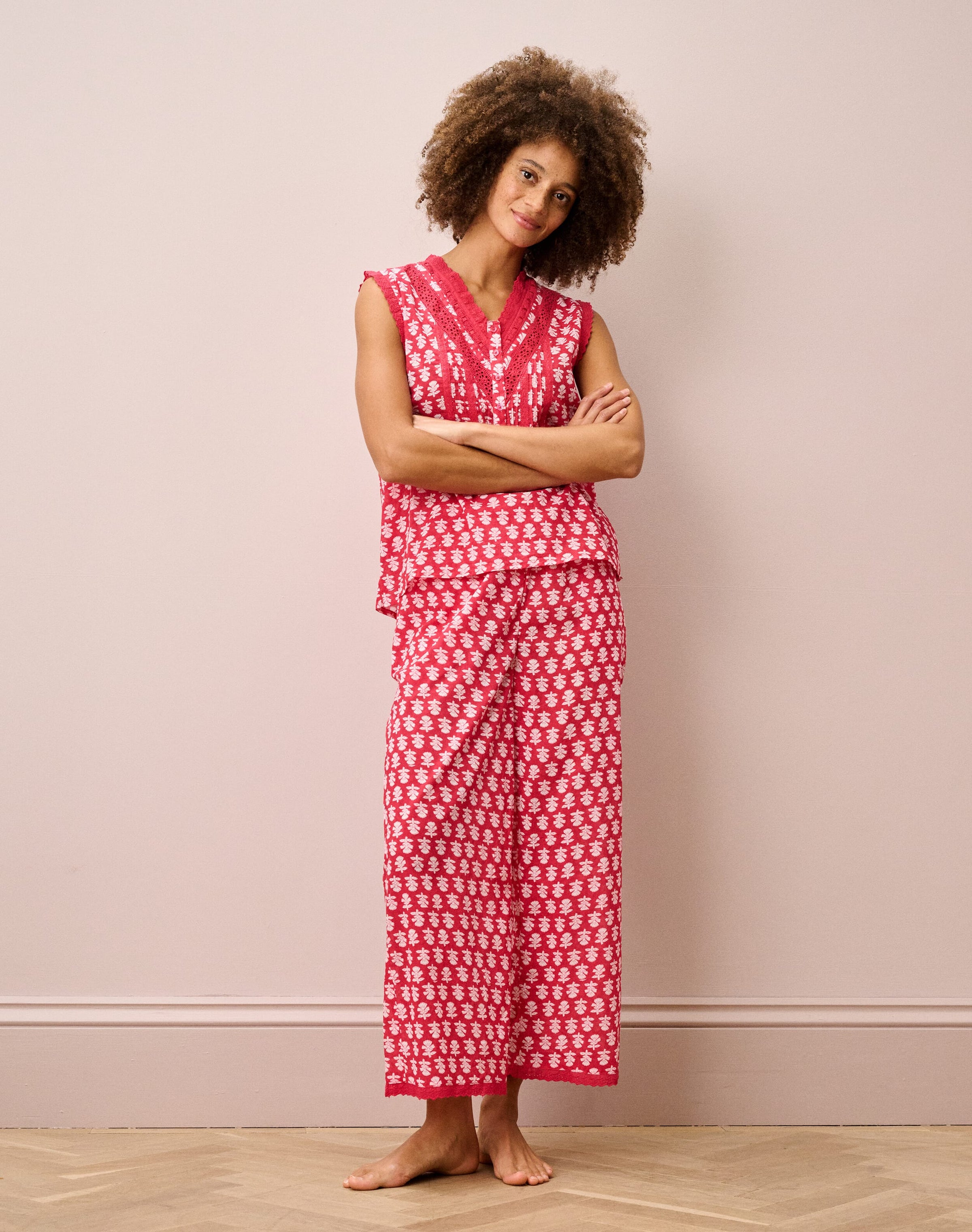 Organic Cotton Block Print Pyjamas
