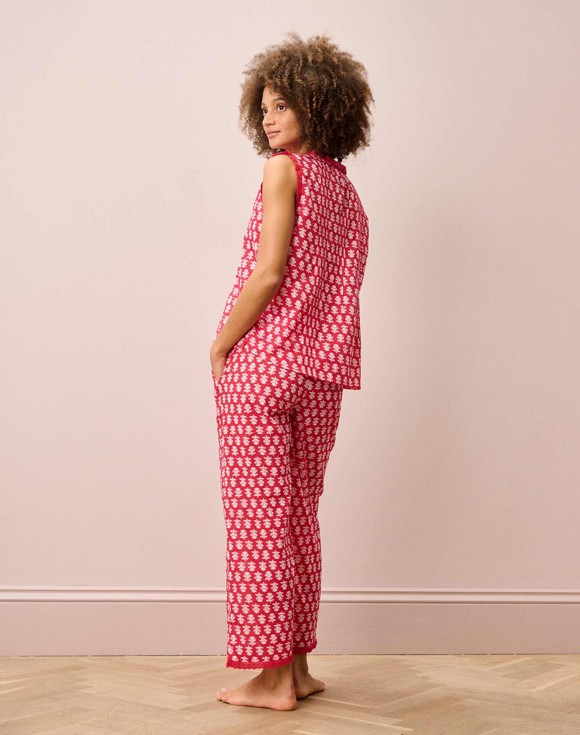 Organic Cotton Block Print Pyjamas
