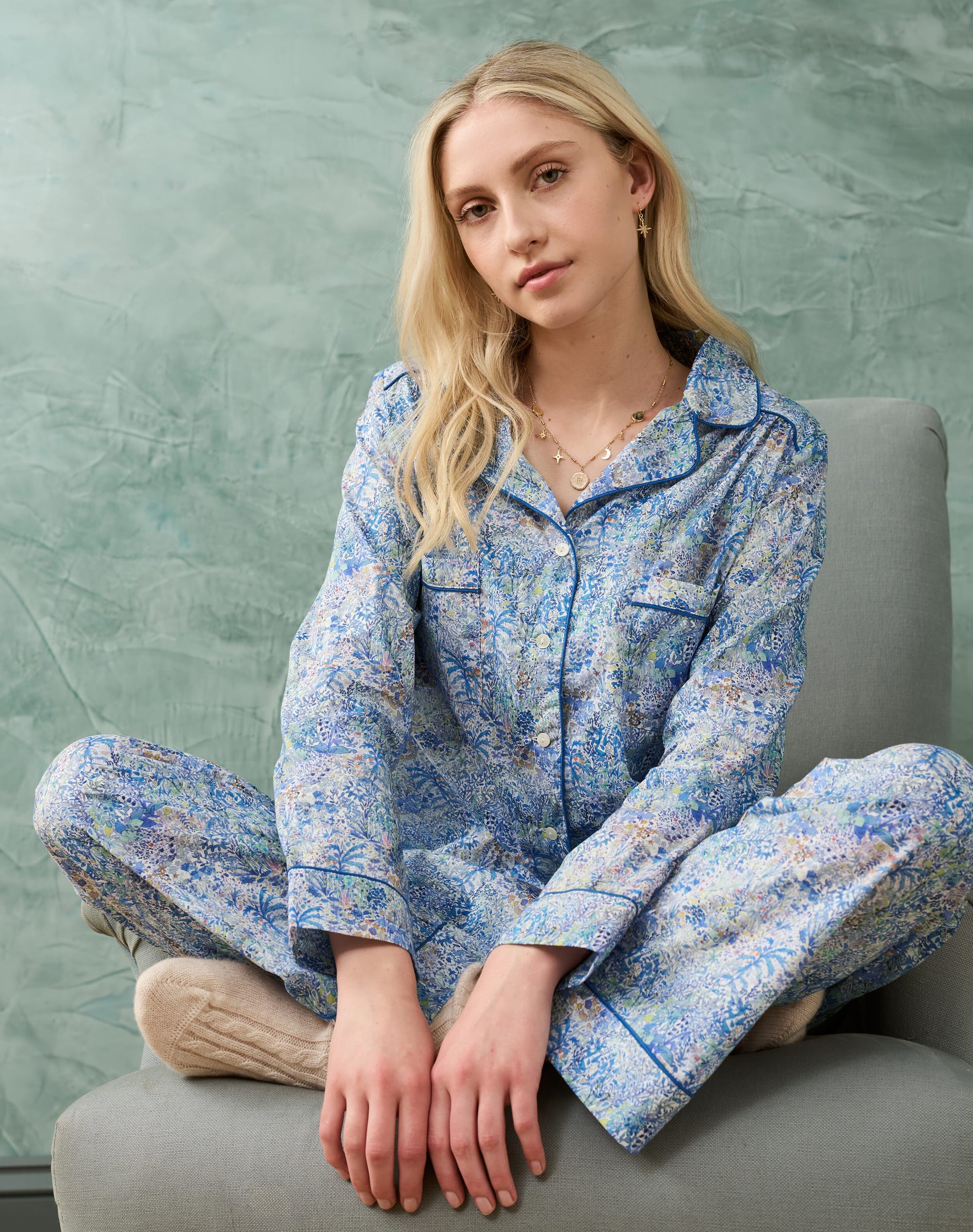 Organic Cotton Liberty Print Pyjamas