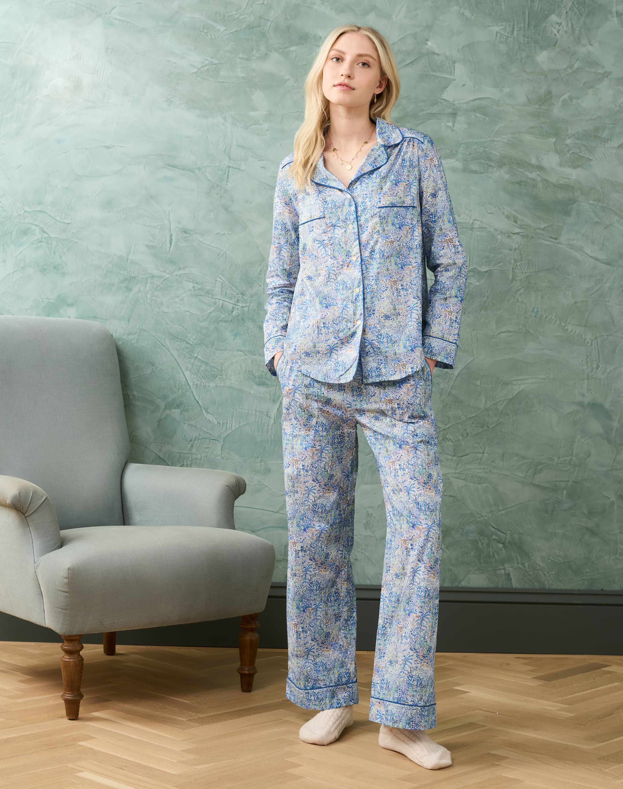 Organic Cotton Liberty Print Pyjamas