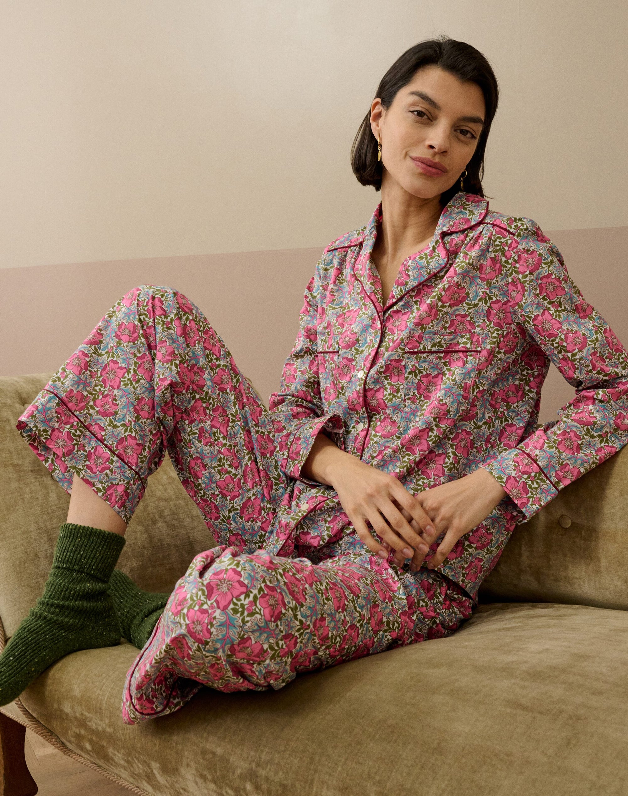 Organic Cotton Liberty Print Pyjamas