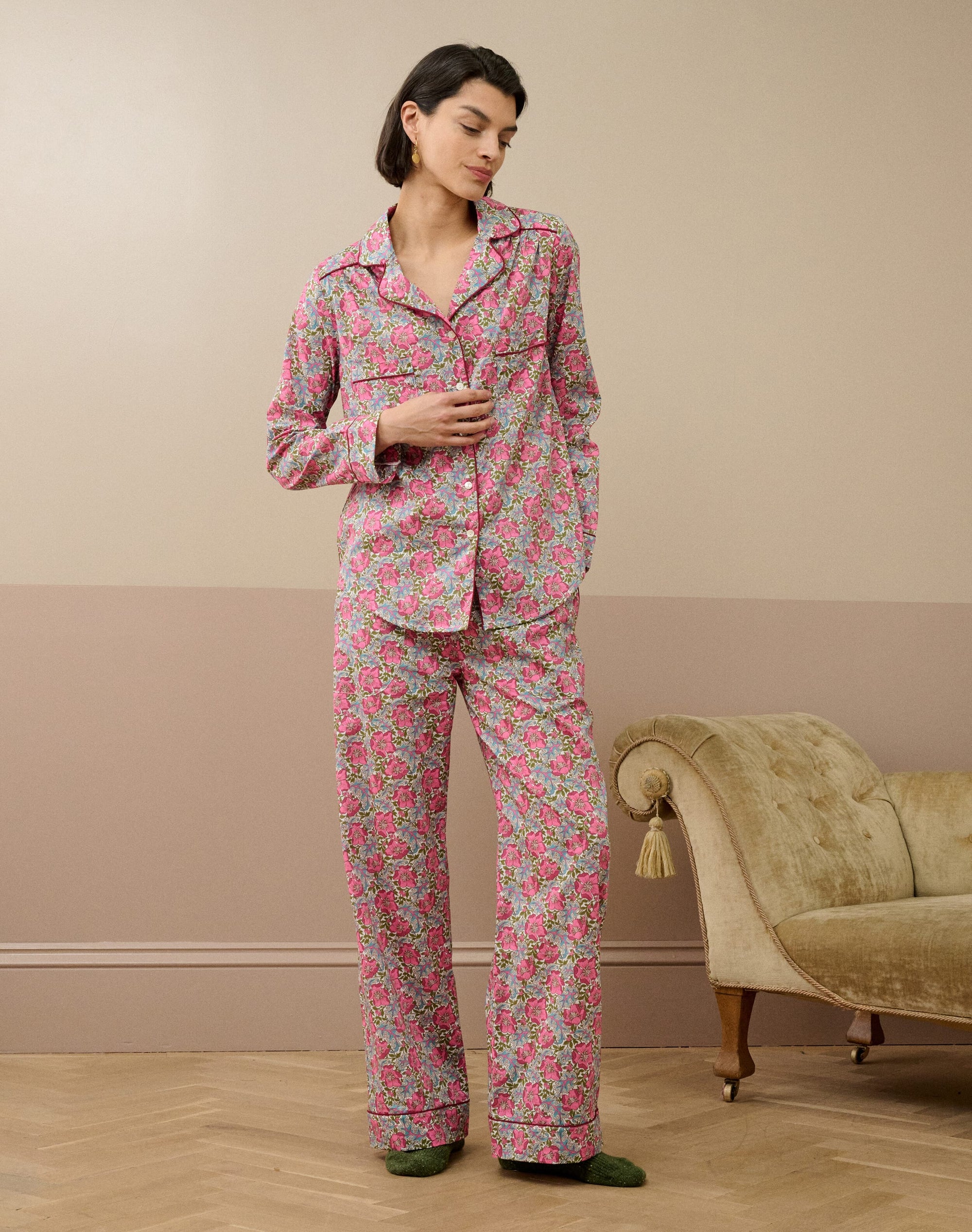 Organic Cotton Liberty Print Pyjamas