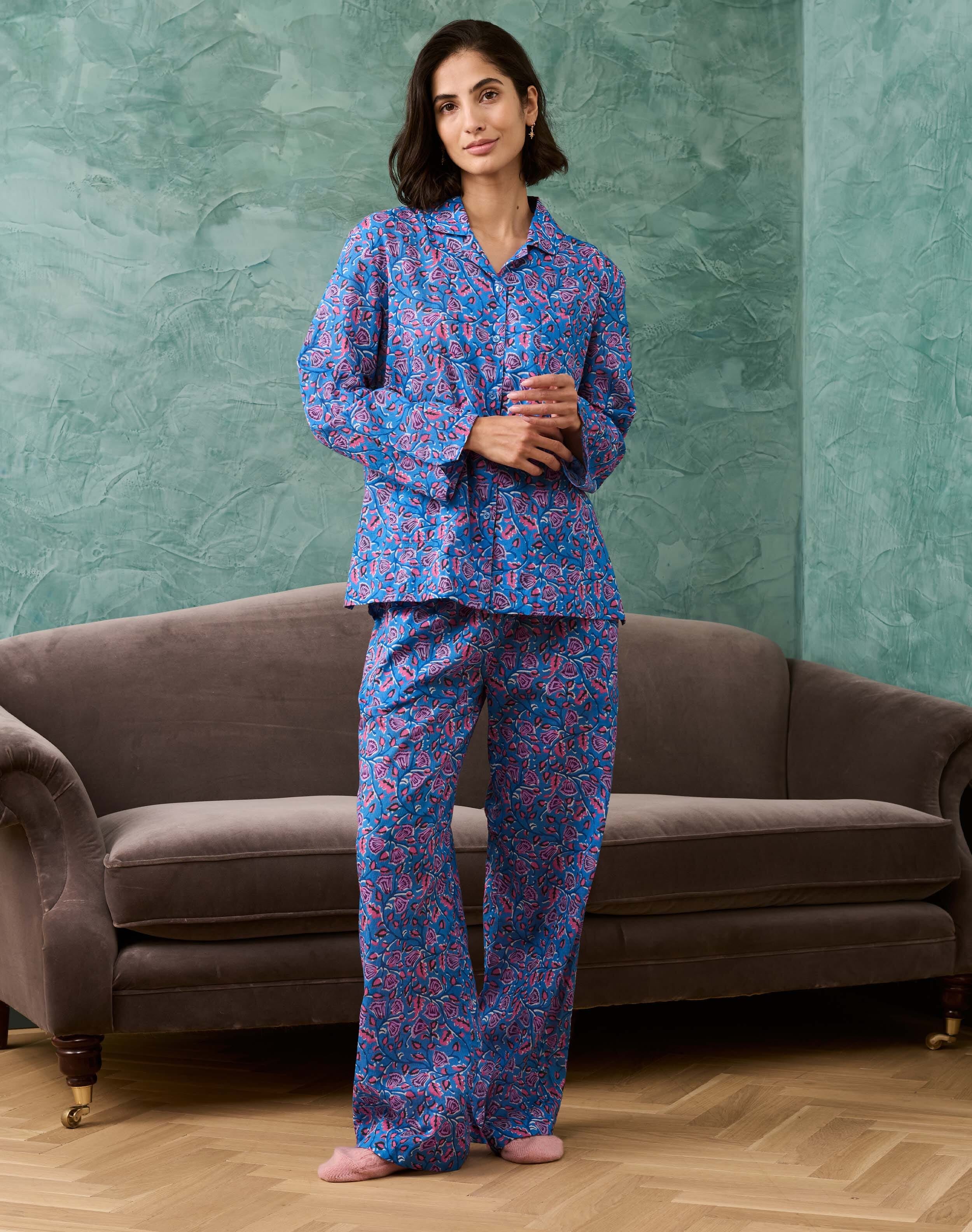 Organic Cotton Block Print Pyjamas