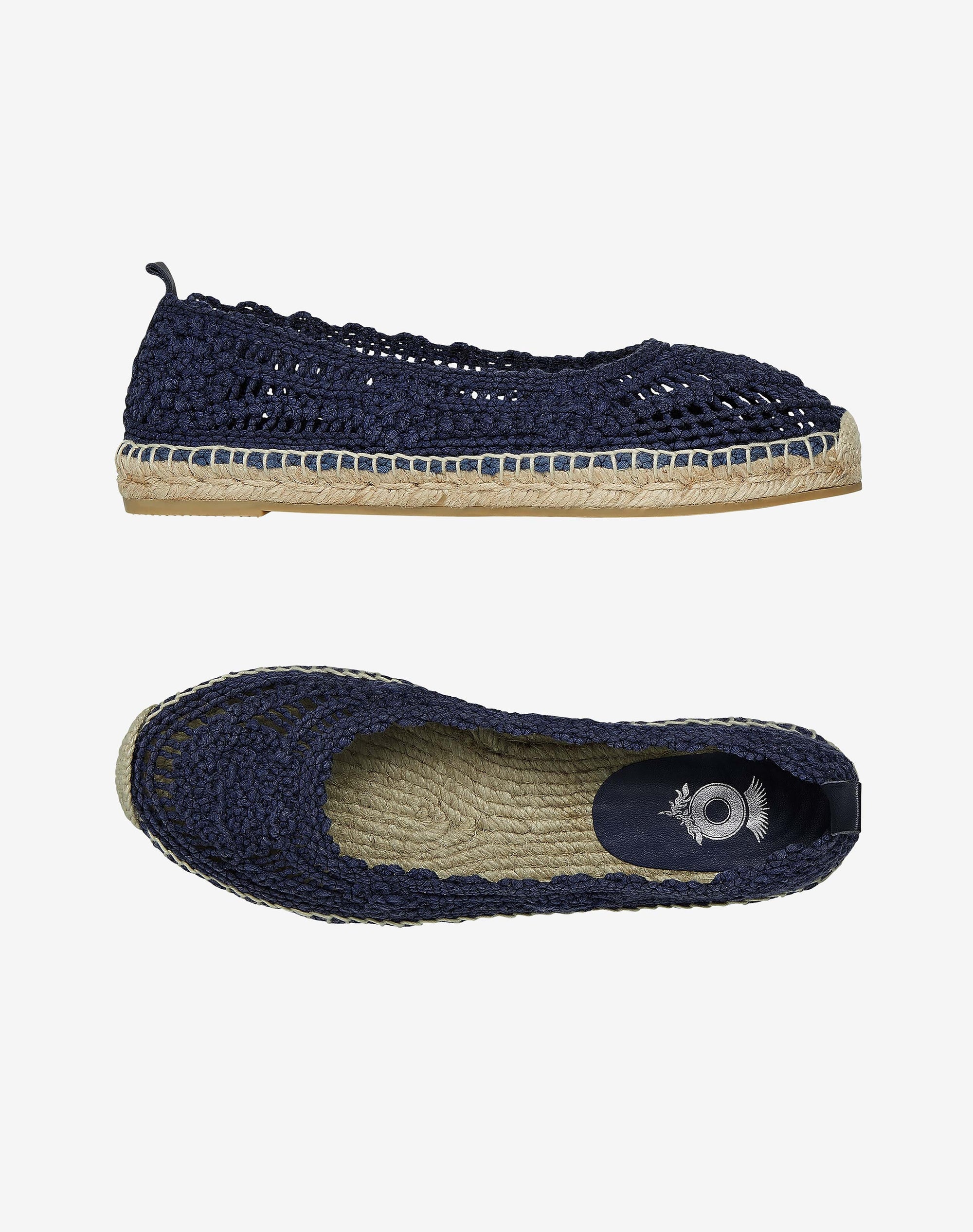 Crochet Slip On Espadrilles