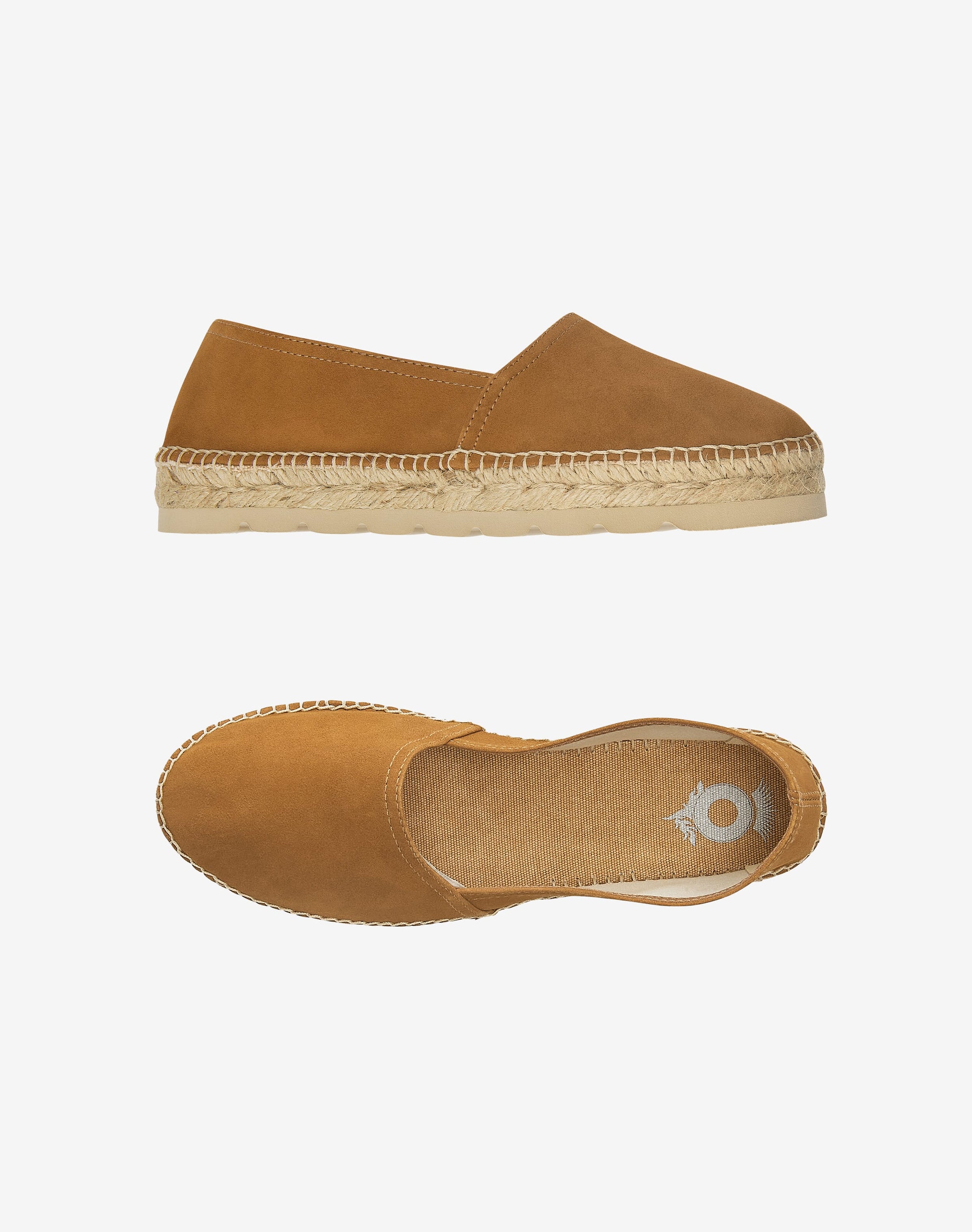 Suede Flatform Espadrilles
