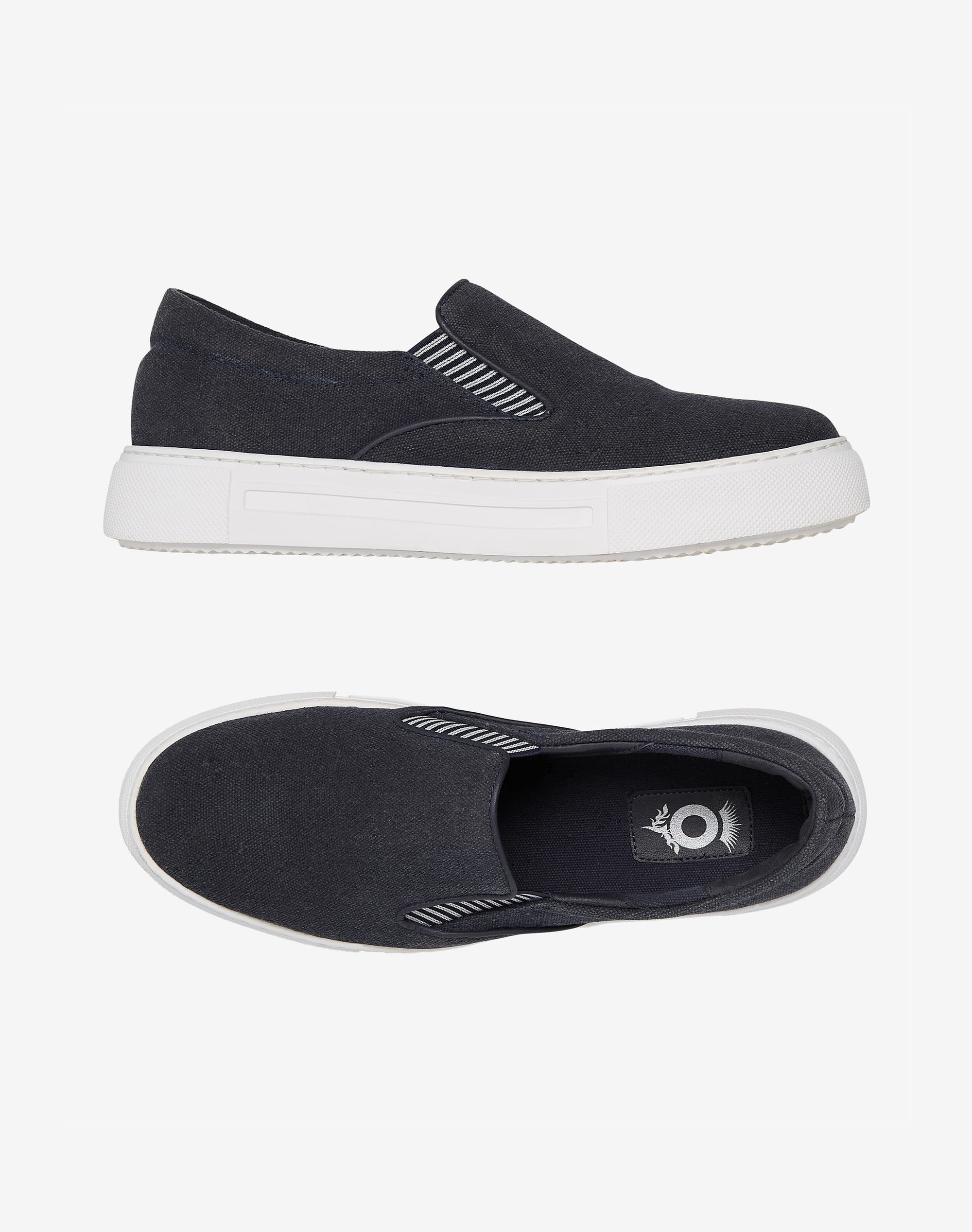 Canvas Slip On Boat Shoes