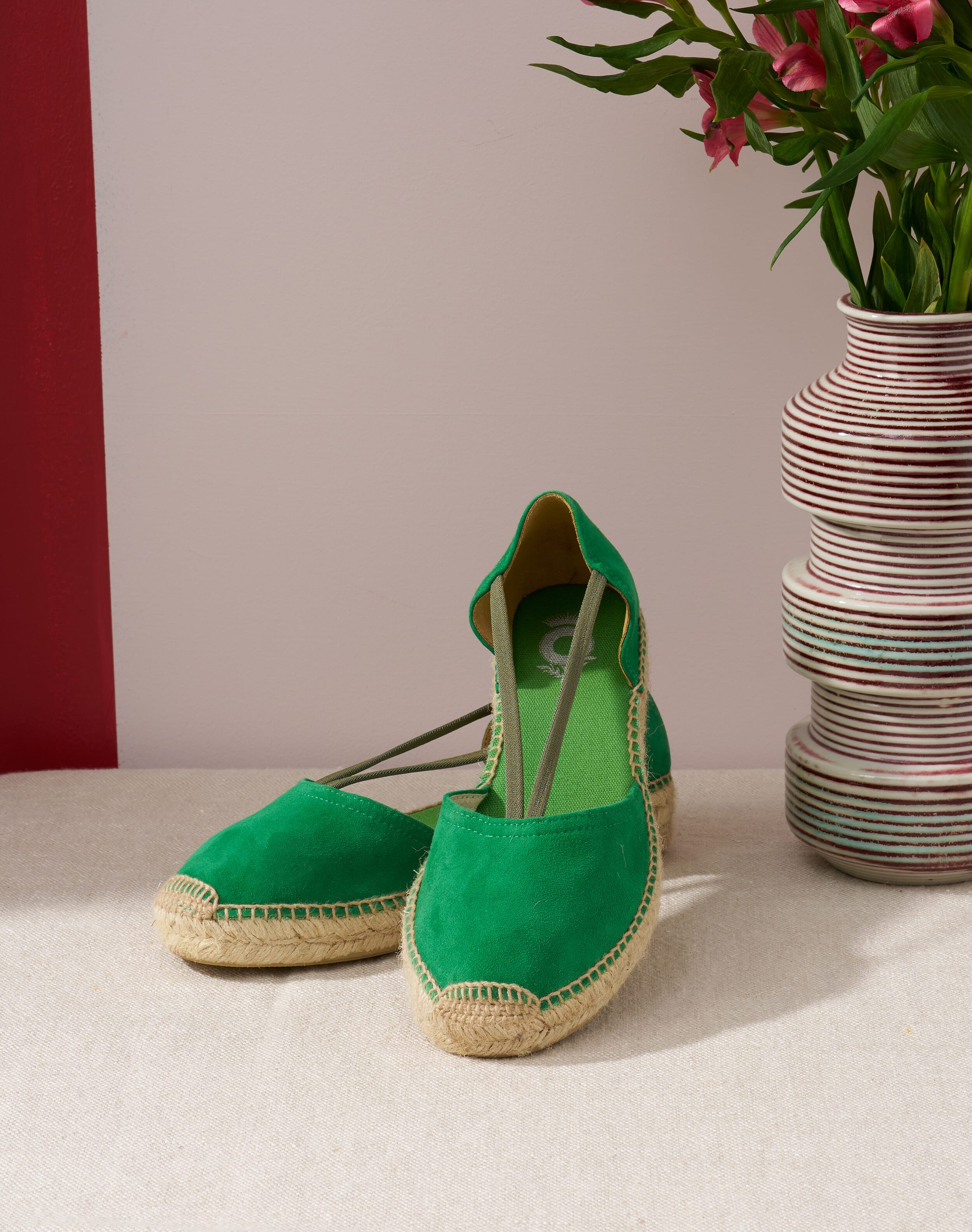 Suede Espadrilles