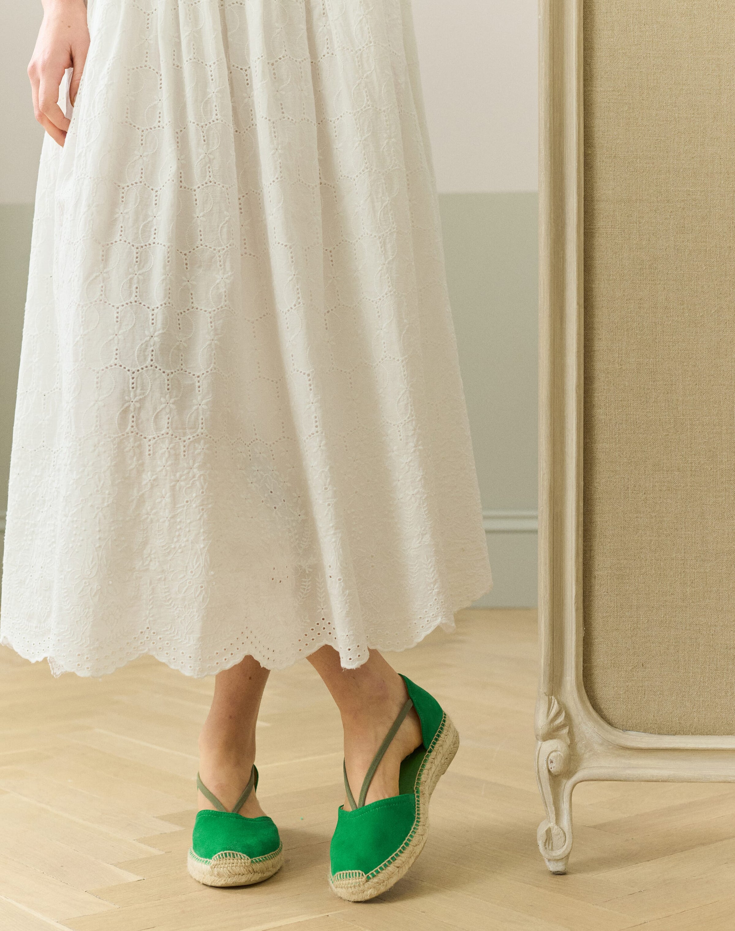 Suede Espadrilles