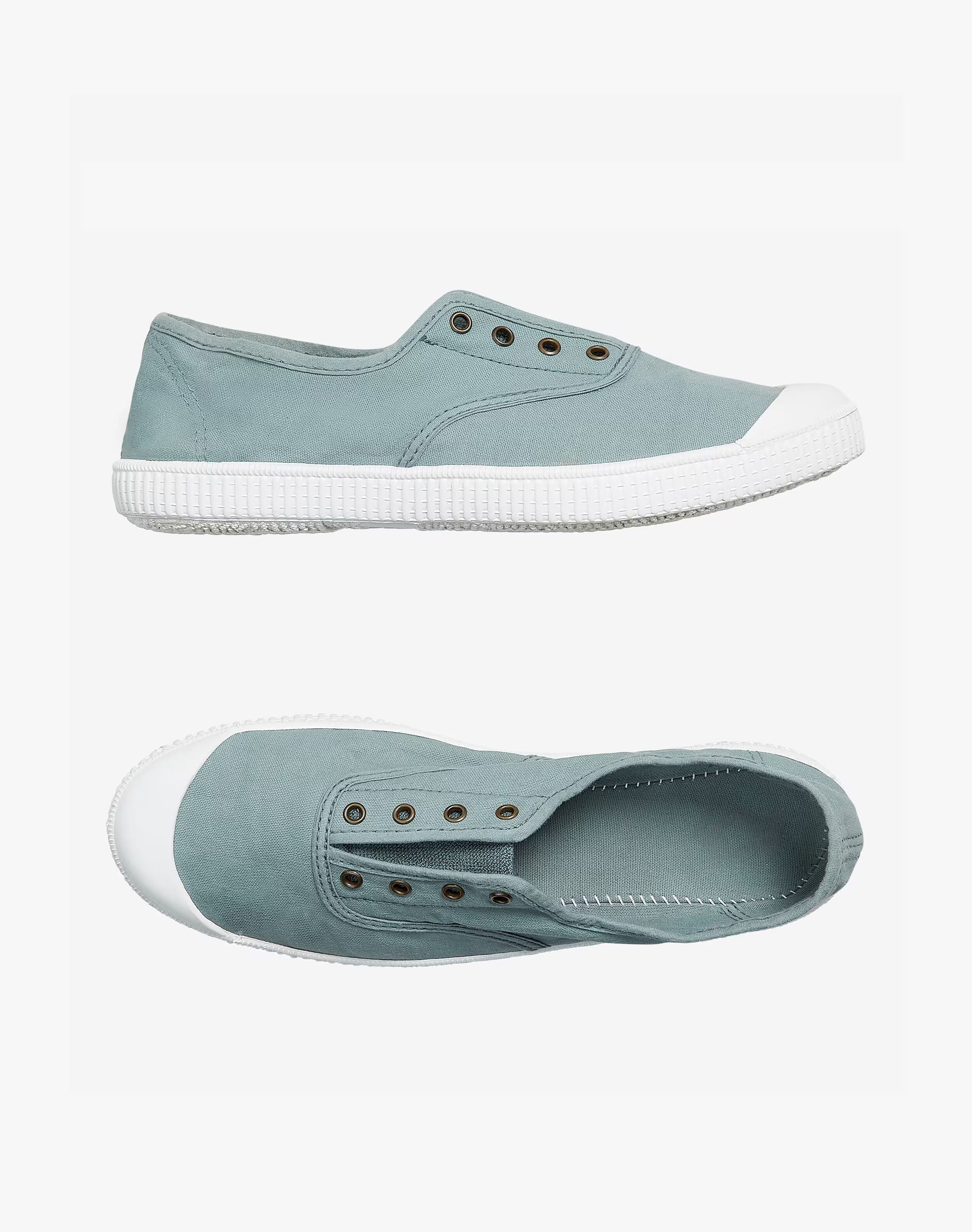 Eyelet Slip On Gym Shoes