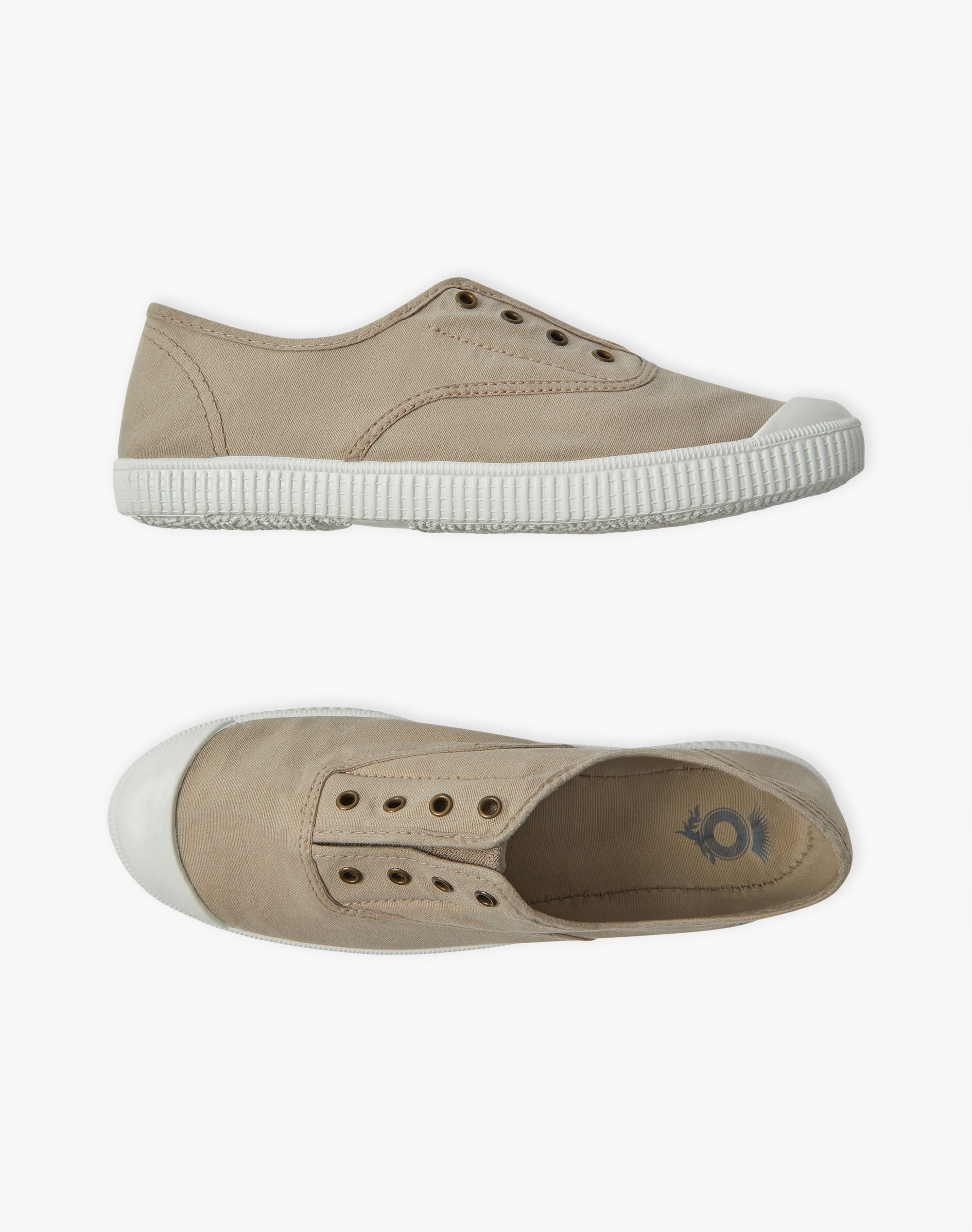 Eyelet Slip On Gym Shoes